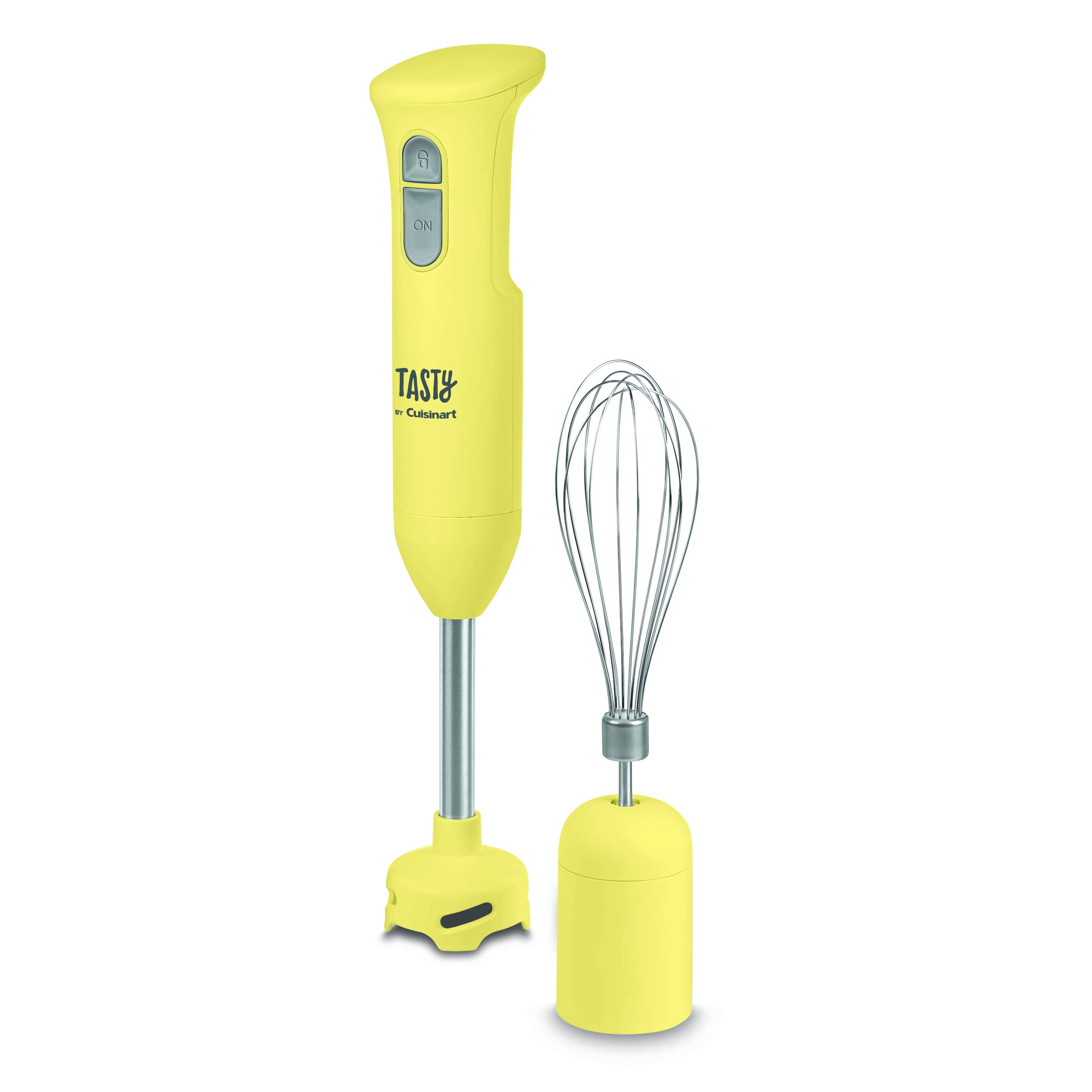 Cuisinart Hand Blender - 200W Immersion Blender with 2 Speed Settings, Stainless Steel Blades, Yellow - Perfect for Smoothies, Soups, Sauces & Baby Food (2.5