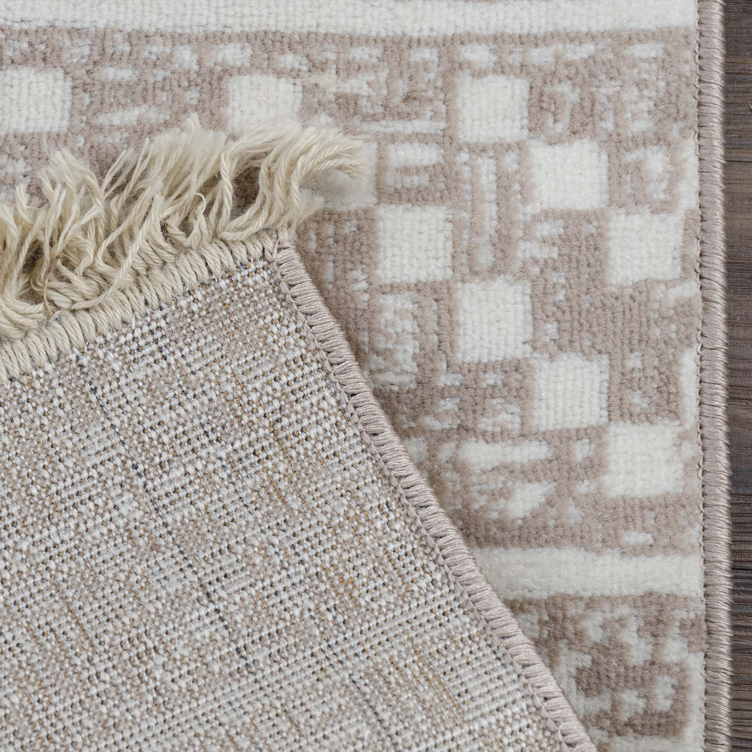 Stylish Geometric Diamond Pattern Indoor Area Rug & Runner - Soft Non-Slip Floor Carpet for Living Room, Bedroom, Hallway | Home Decor & Modern Interior Design