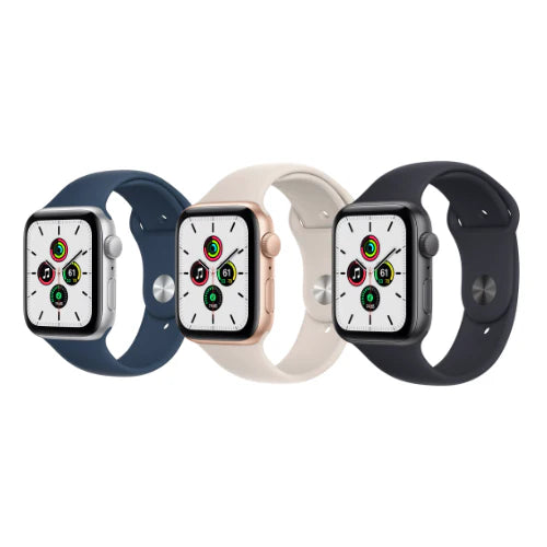 Apple Watch SE 2nd Generation (GPS) 40mm Aluminum Case Smartwatch - Brand New with Fitness Tracking, Heart Rate Monitor & Water Resistance - Perfect for Running, Swimming & Everyday Wear