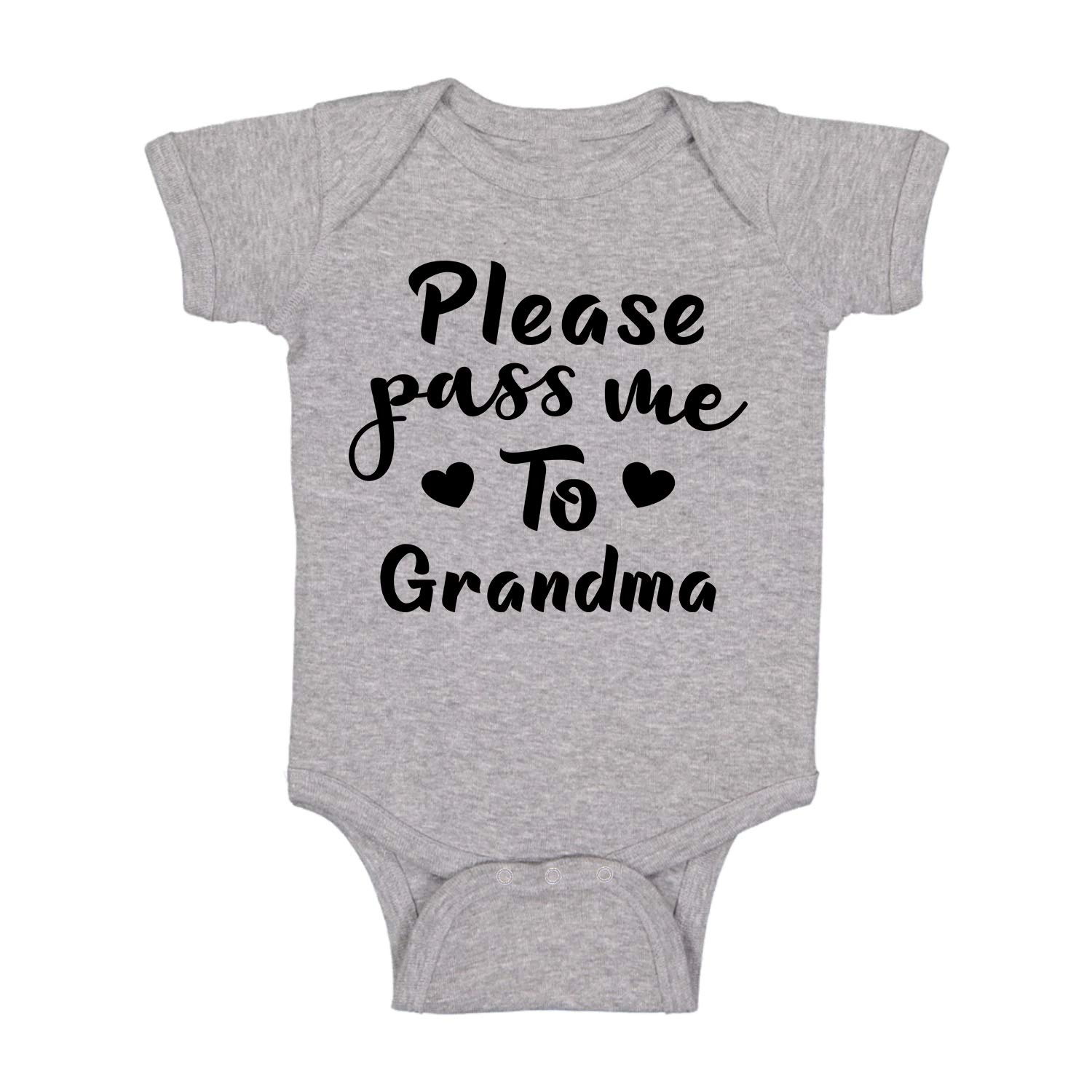 Funny Baby Bodysuit for Newborn Boys - Grandma Gift Outfit