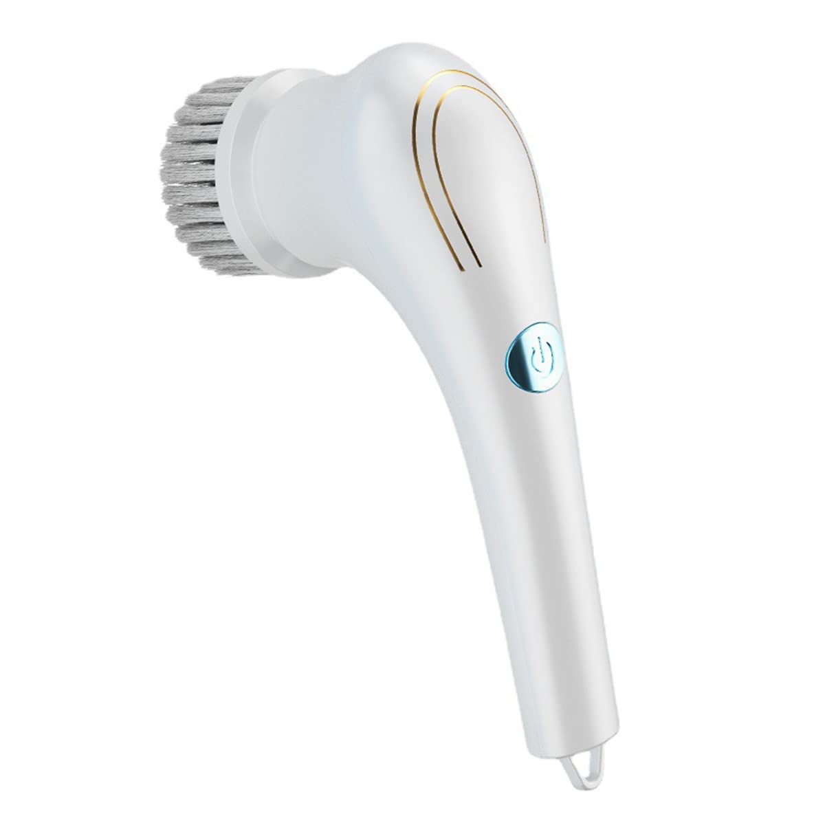 Toyfex Cordless Electric Spin Scrubber - 5 Replaceable Brush Heads for Deep Cleaning Tiles, Sinks, Windows, Floors, Tubs & Walls | Powerful Handheld Shower Cleaner Brush for Bathroom, Kitchen & Home Cleaning