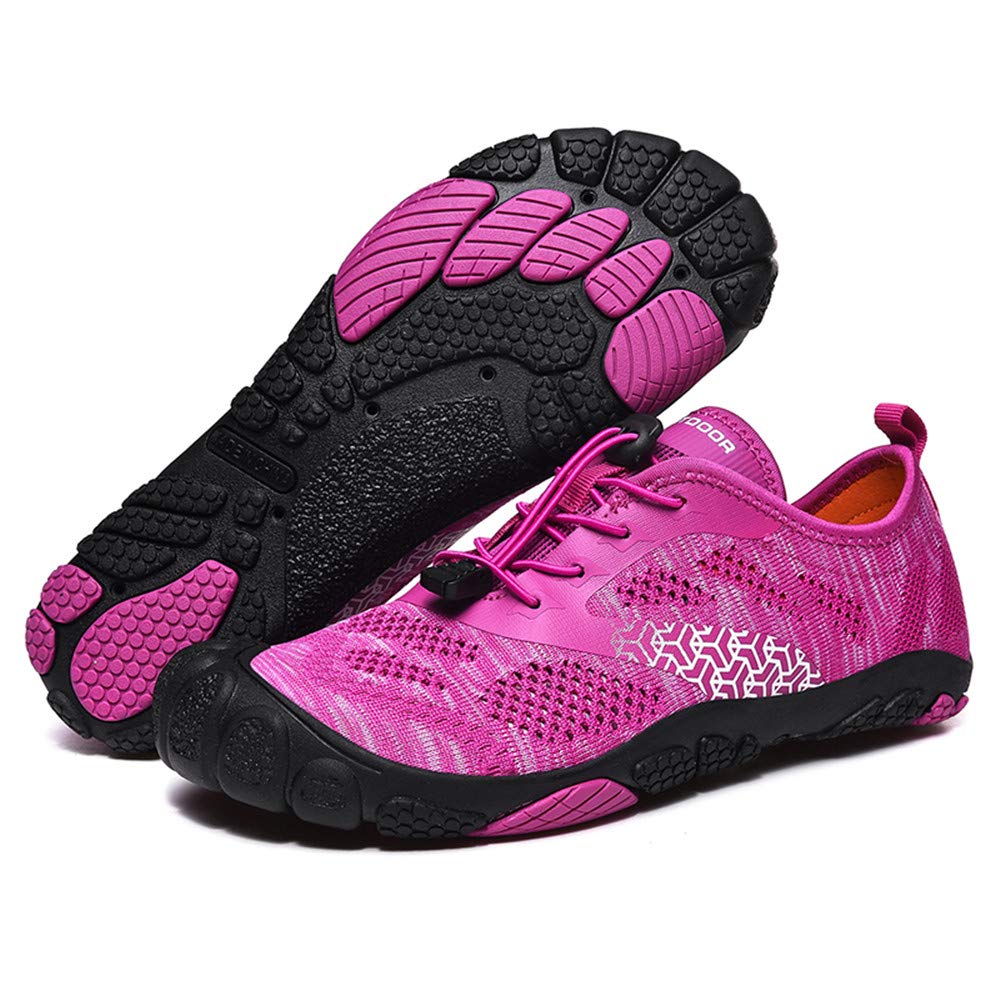 **Barefoot Water Shoes for Men & Women - Quick Dry Aqua Socks for Swimming, Beach, Yoga & Water Sports - Lightweight Breathable Shoes for Walking, Surfing & Driving**