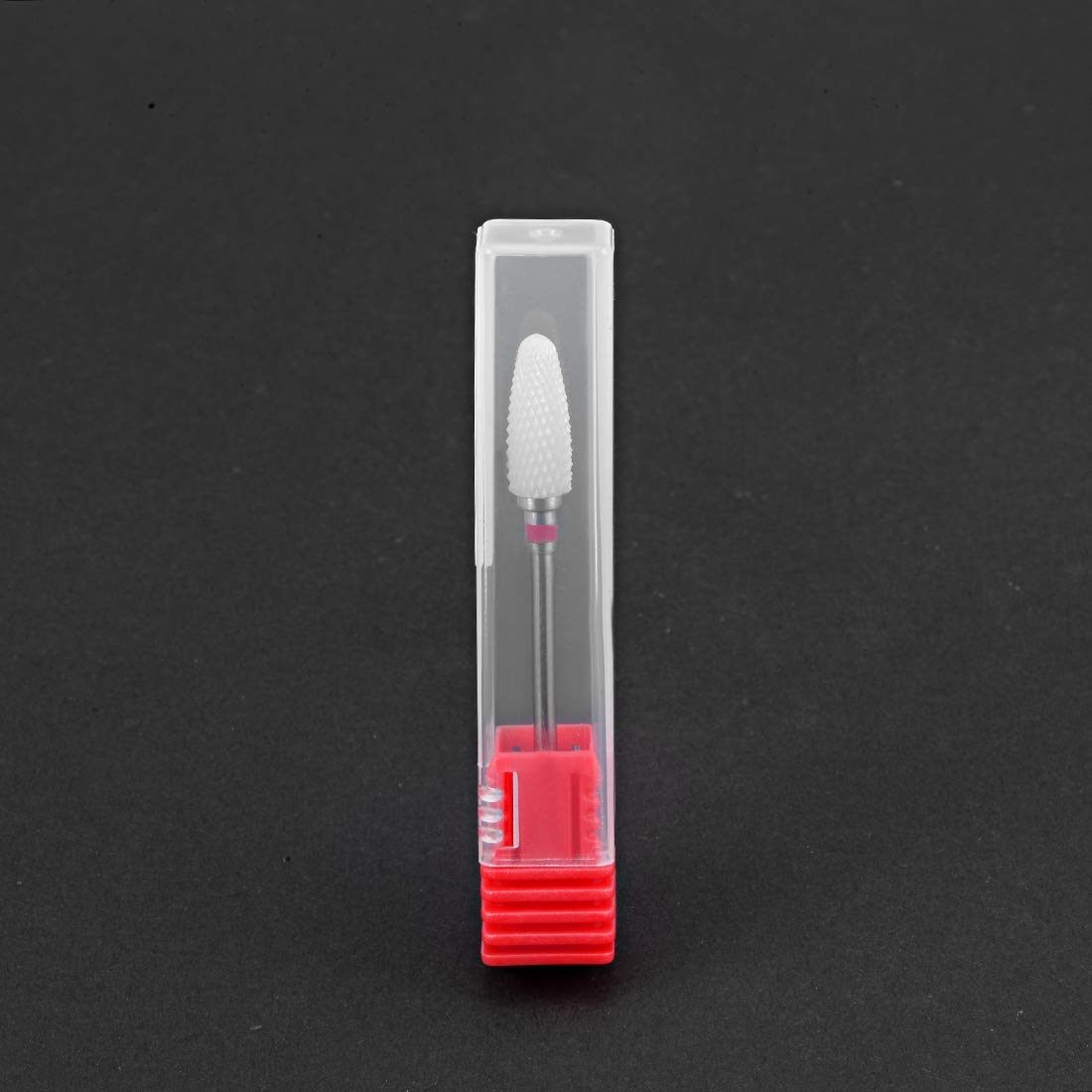 2pcs Professional Ceramic Nail Drill Bits 3/32 Inch (Fine Grit) - Manicure & Pedicure Tools for Salon & Home Use - Perfect for Nail Art, Acrylics & Gel Polish Removal