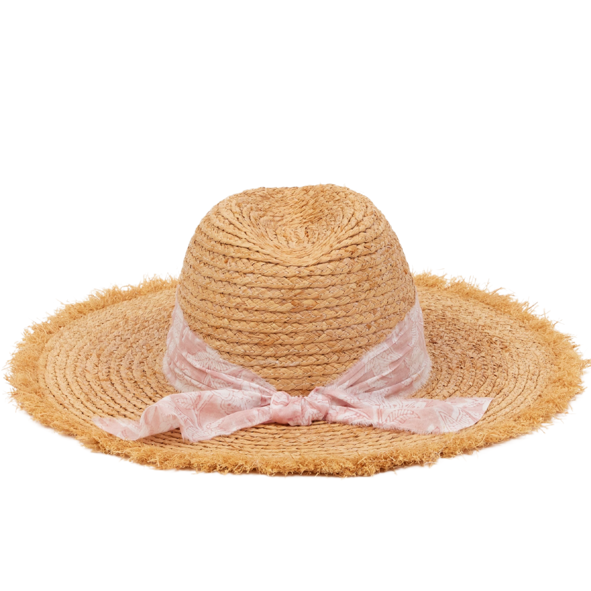 Stylish Breezy Continental Raffia Hat for Women - Summer Beach Sun Hat with Wide Brim - Perfect for Vacations, Pool Parties & Outdoor Adventures
