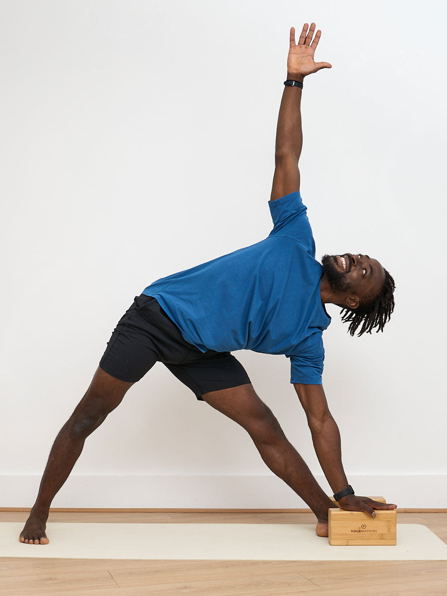 Yogamatters Eco-Friendly Bamboo Yoga Blocks Pair - Perfect for Yoga, Pilates & Meditation Support