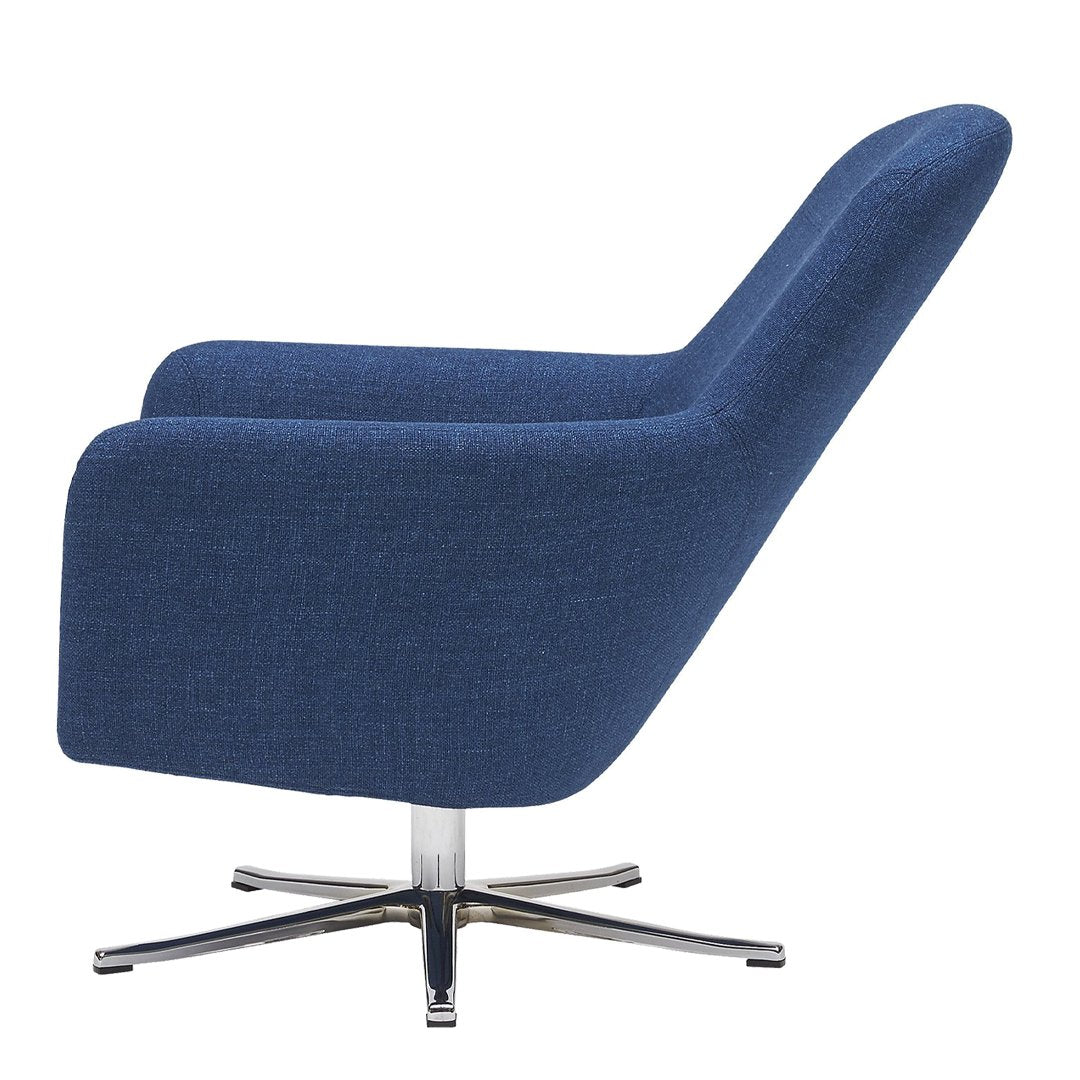 Havana Low Swivel Chair - Modern Accent Lounge Chair for Living Room, Bedroom, or Office - 360 Degree Rotation for Comfortable Relaxation and Stylish Decor