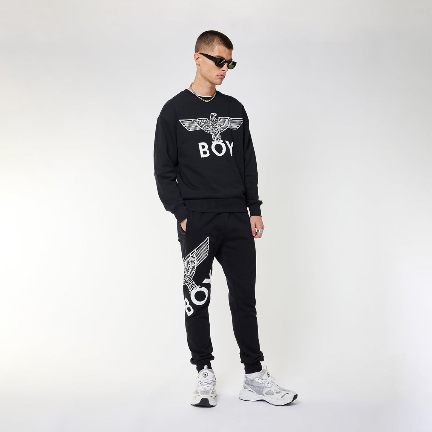 BOY EAGLE JOGGERS - Comfortable Boys' Athletic Pants for Running, Training & Casual Wear - Perfect for School, Sports and Everyday Activities