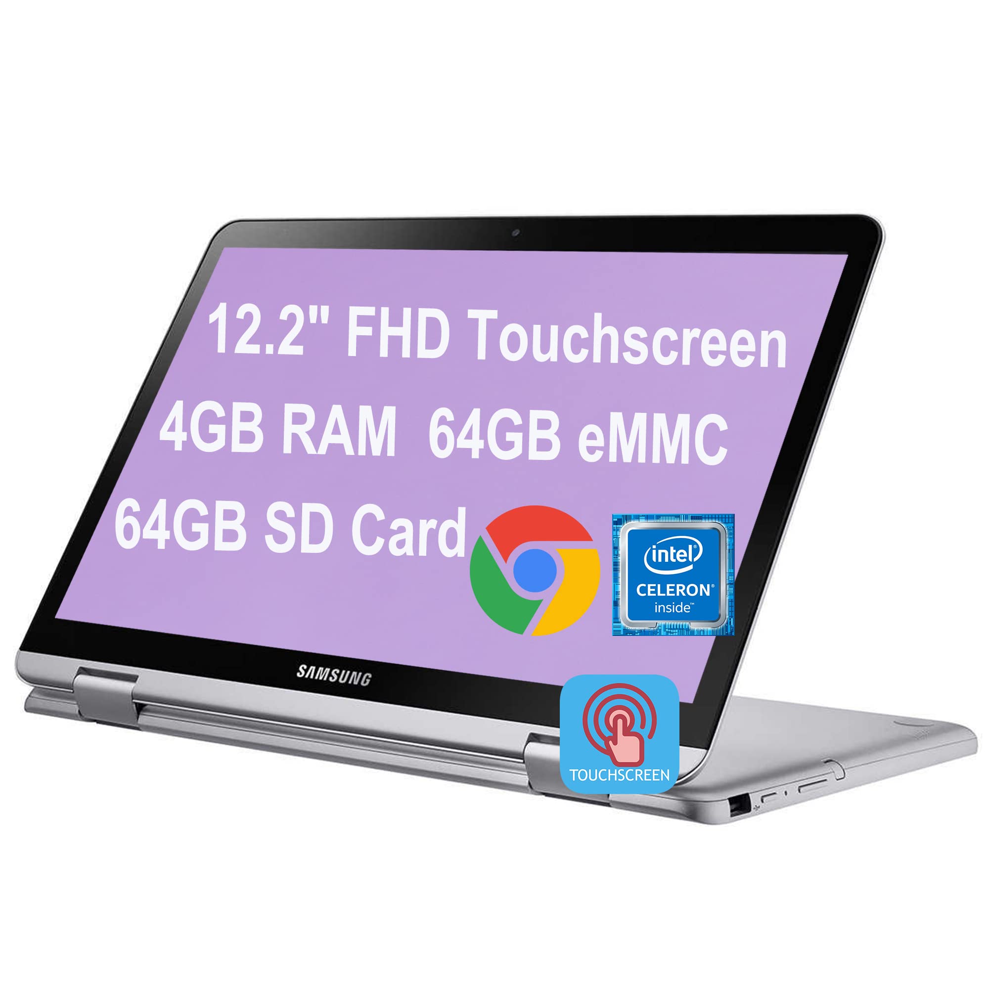 Samsung Chromebook Plus V2 2-in-1 Laptop - 12.2