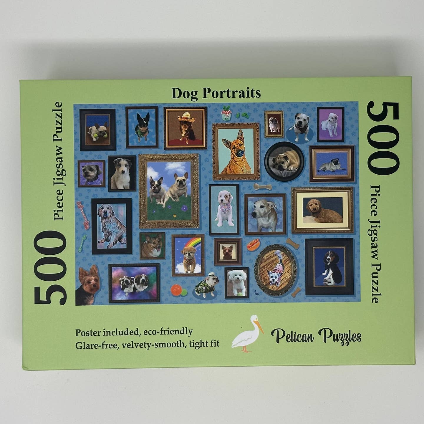 Custom Dog Portrait Jigsaw Puzzle - 500 Pieces for Adults & Families - Perfect for Pet Lovers, Home Decor & Relaxing Puzzle Nights