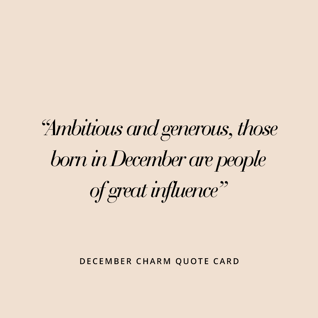 December Birthstone Charm for Petite Jewelry - Perfect for Necklaces, Bracelets & Gifts