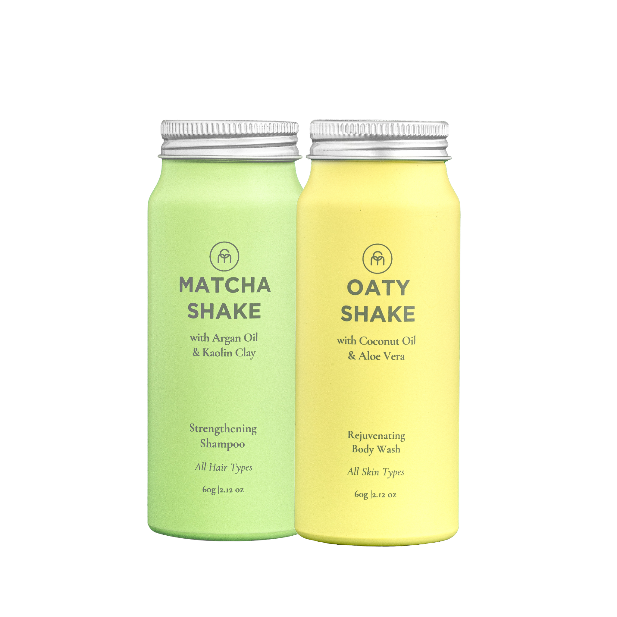 Natural Shampoo & Body Wash Set for Men & Women - Sulfate-Free, Organic Hair & Skin Care Combo - Perfect for Travel, Gym & Daily Use