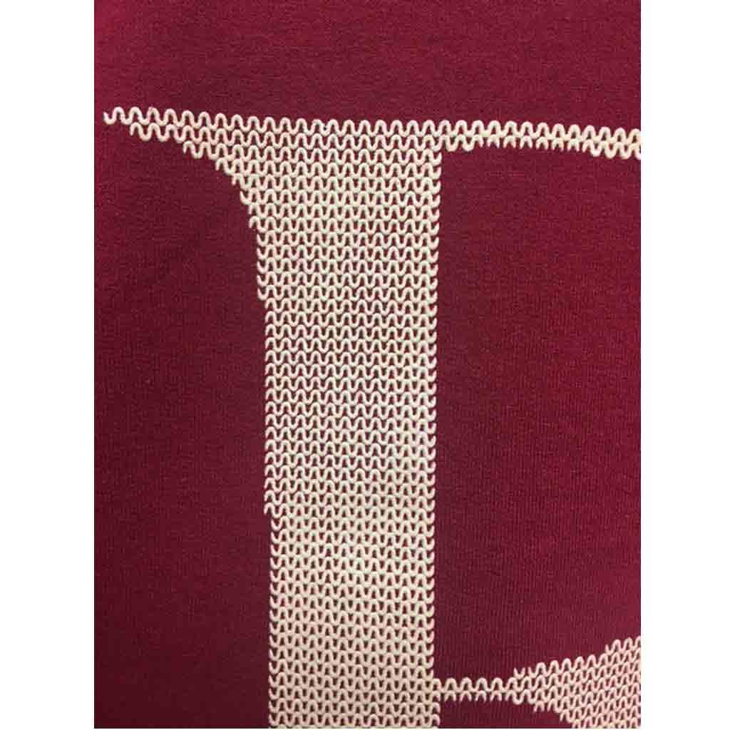 VictoryStore Men's R Logo Crewneck Sweatshirt - Soft Cotton Pullover Hoodie in Cardinal Red | Casual Streetwear for Everyday Wear & Gym Outfits