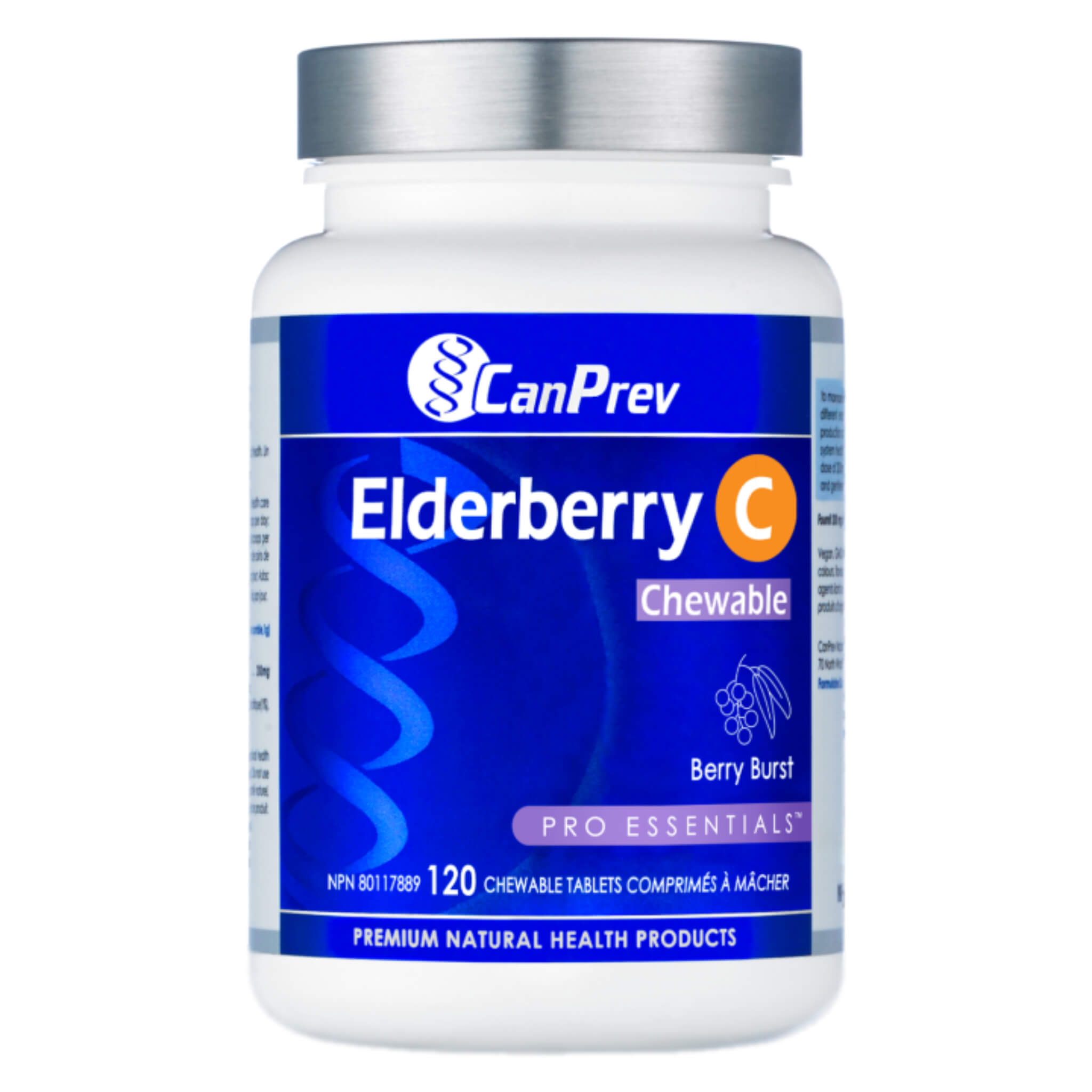 Elderberry C Chewable Gummies - Berry Burst Flavor - Immune Support & Vitamin C Supplement for Adults & Kids - Perfect for Cold & Flu Season, Travel & Daily Wellness