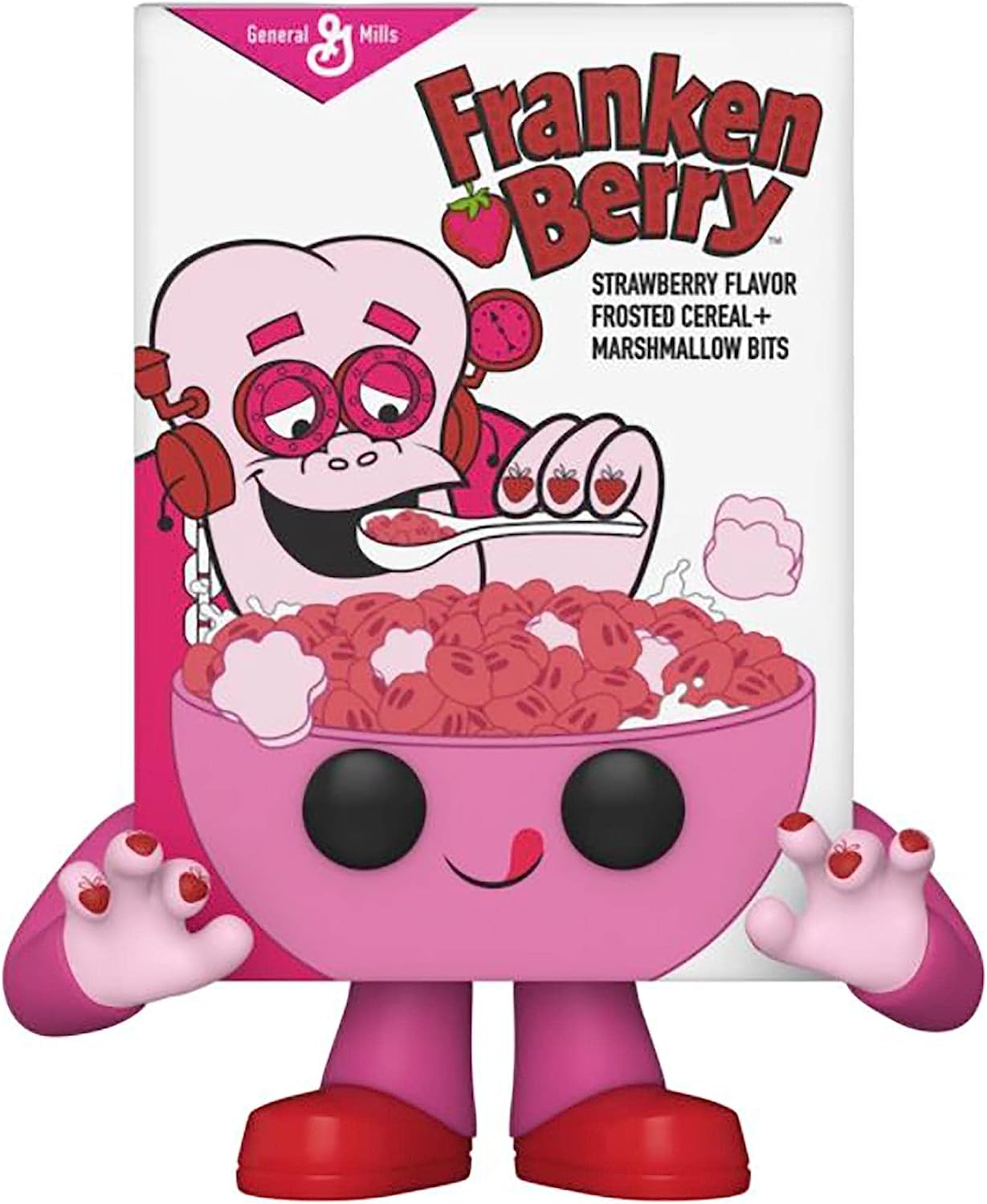 Funko Exclusive #183 General Mills Franken Berry Collectible Figure - Perfect for Halloween Decor, Pop Culture Displays & Cereal Lovers Collection