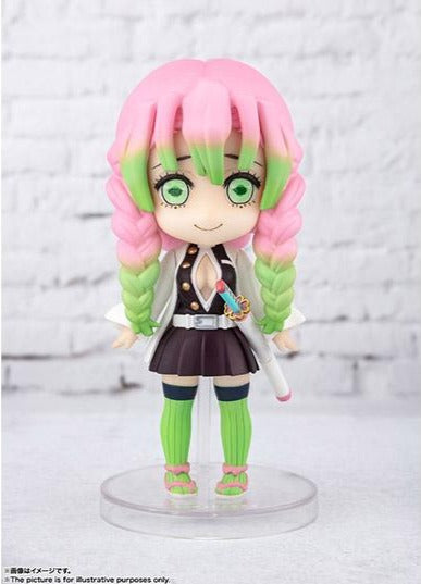 Bandai Figuarts Mini #026 Demon Slayer Kimetsu no Yaiba Kanroji Mitsuri Action Figure - Anime Collectible for Fans & Gift Idea | Display, Cosplay, and Anime Decor