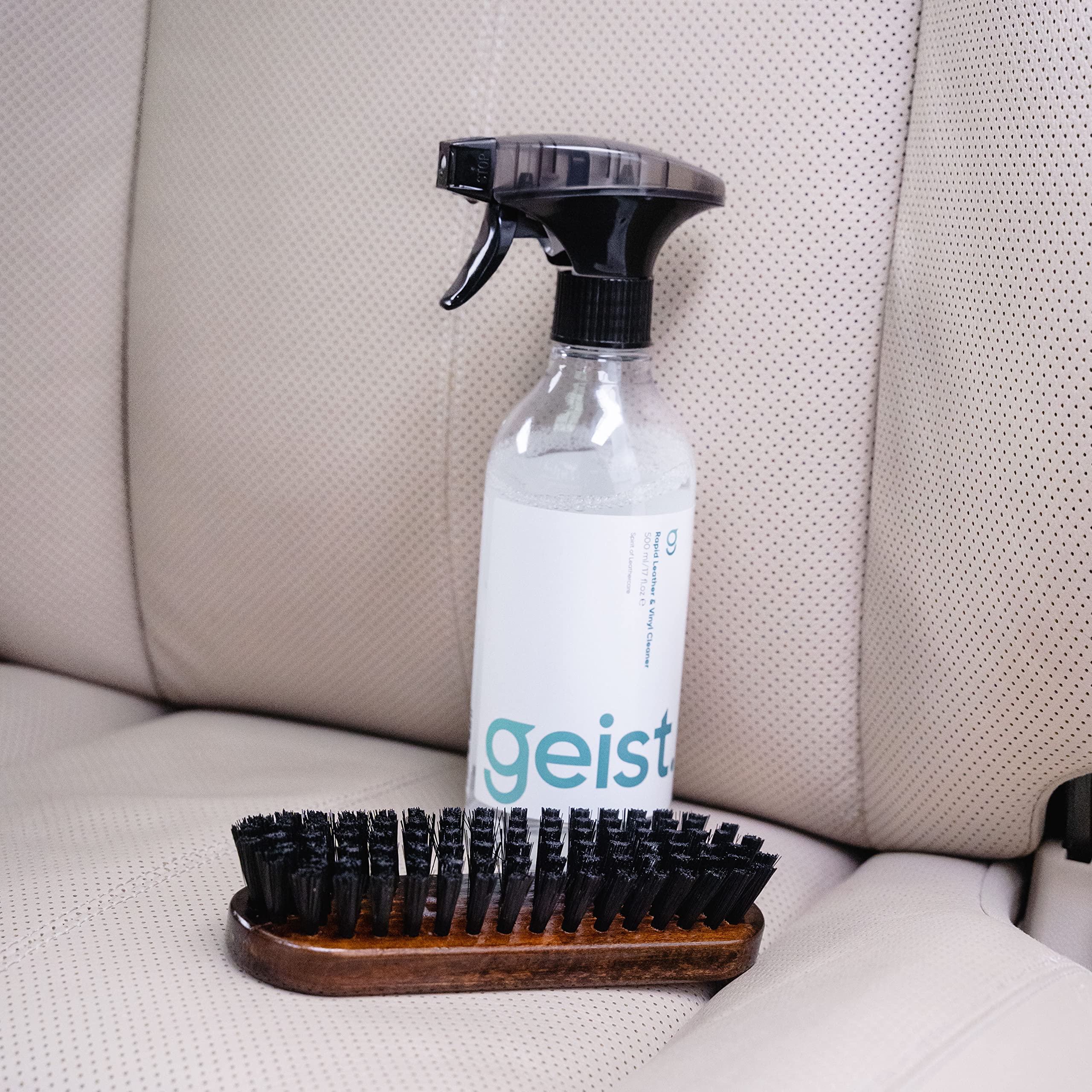 3 Minus Care Kit for Leather & Vinyl - Clean & Protect from Dye Transfer & Scratches | Car Interior, Furniture, Clothing, Shoes, Handbags | Perfect for Auto Detailing & Home Leather Care