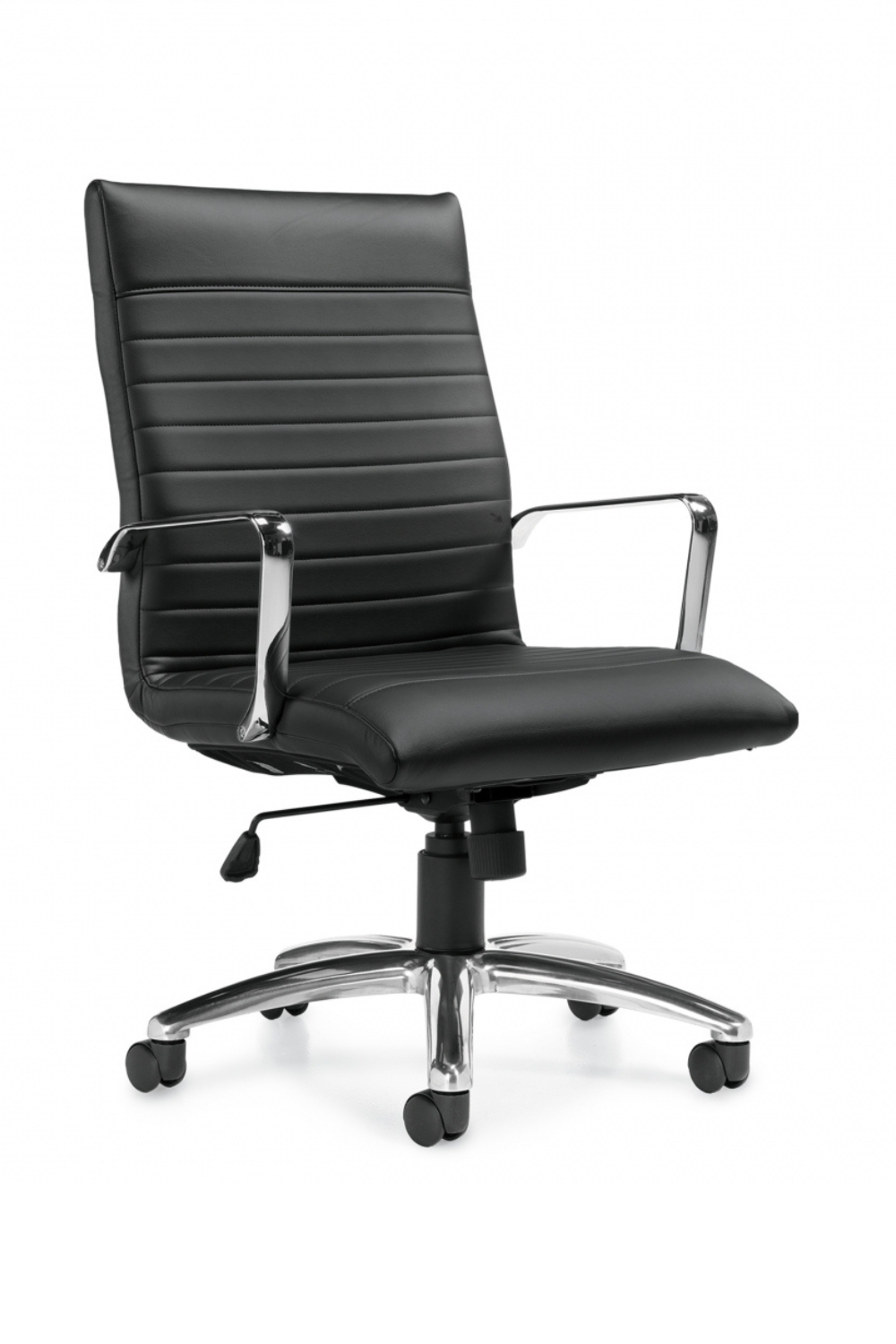 Modern Executive Office Chair - Ergonomic High Back Desk Chair with Adjustable Lumbar Support (OTG11730B) - Perfect for Home Office, Conference Rooms & Corporate Workspaces