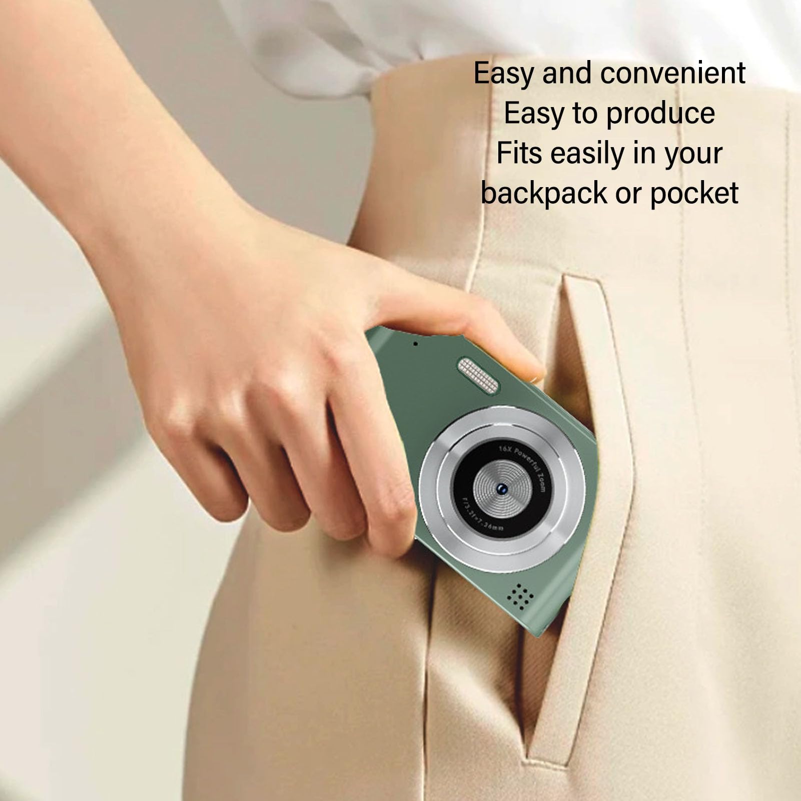 **48MP Compact Digital Camera with 2.4