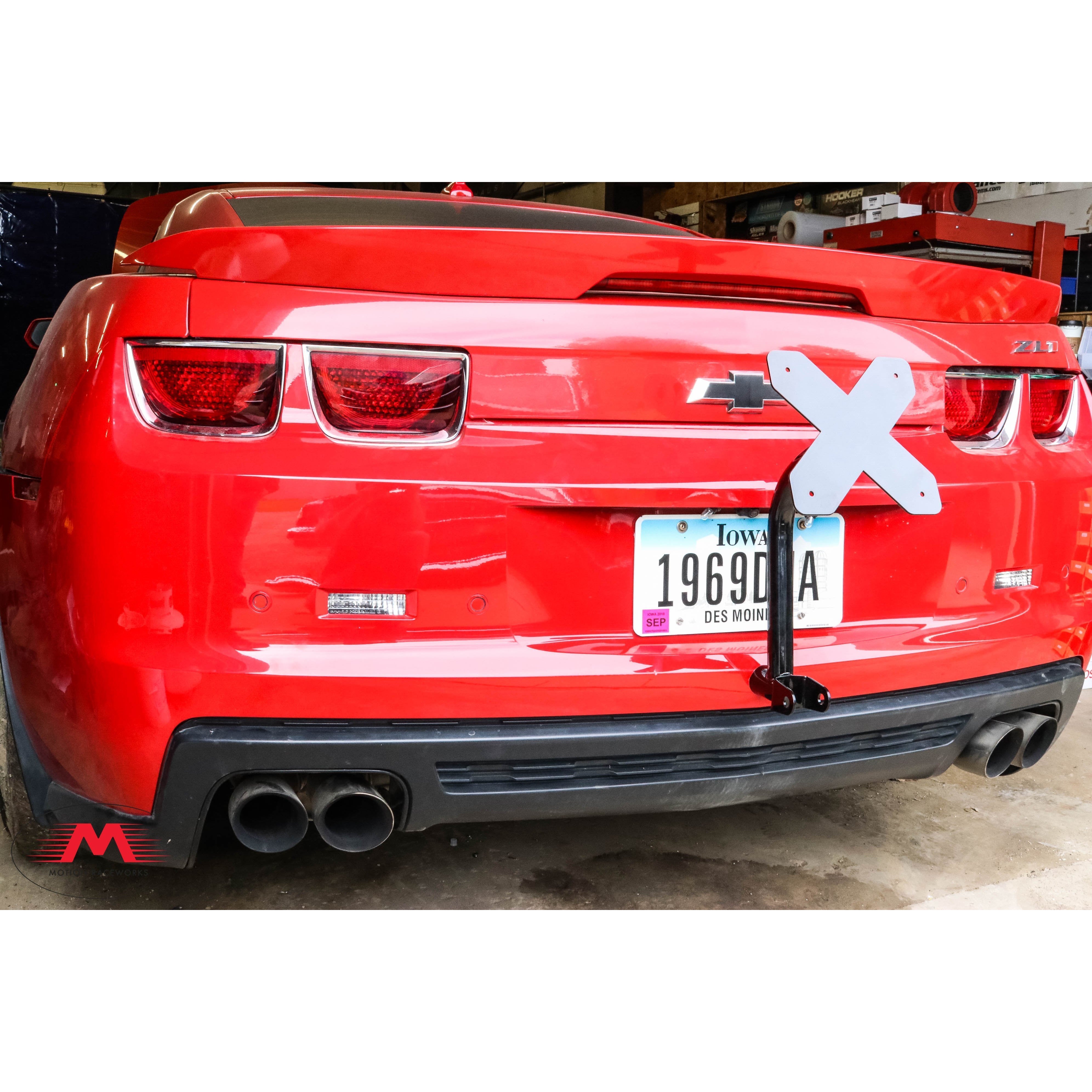 2010-2015 5th Generation Chevy Camaro Parachute Mount Bracket - Compatible with 14-190 Models | Drag Racing, Track Use & Show Car Accessories