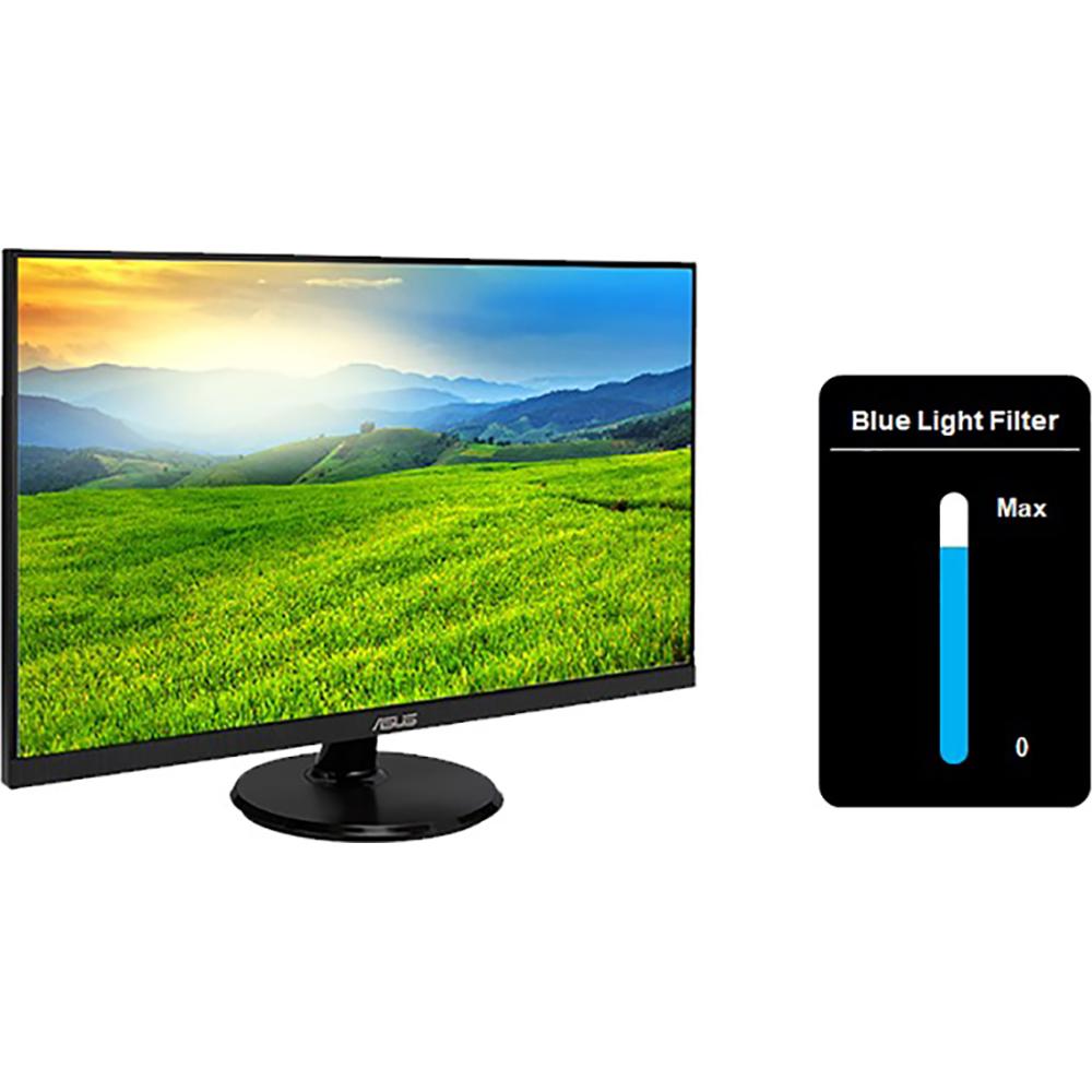 ASUS 27-inch Full HD 1080P IPS Monitor with 75Hz Refresh Rate & Eye Care Technology - Perfect for Home Office, Gaming, and Entertainment
