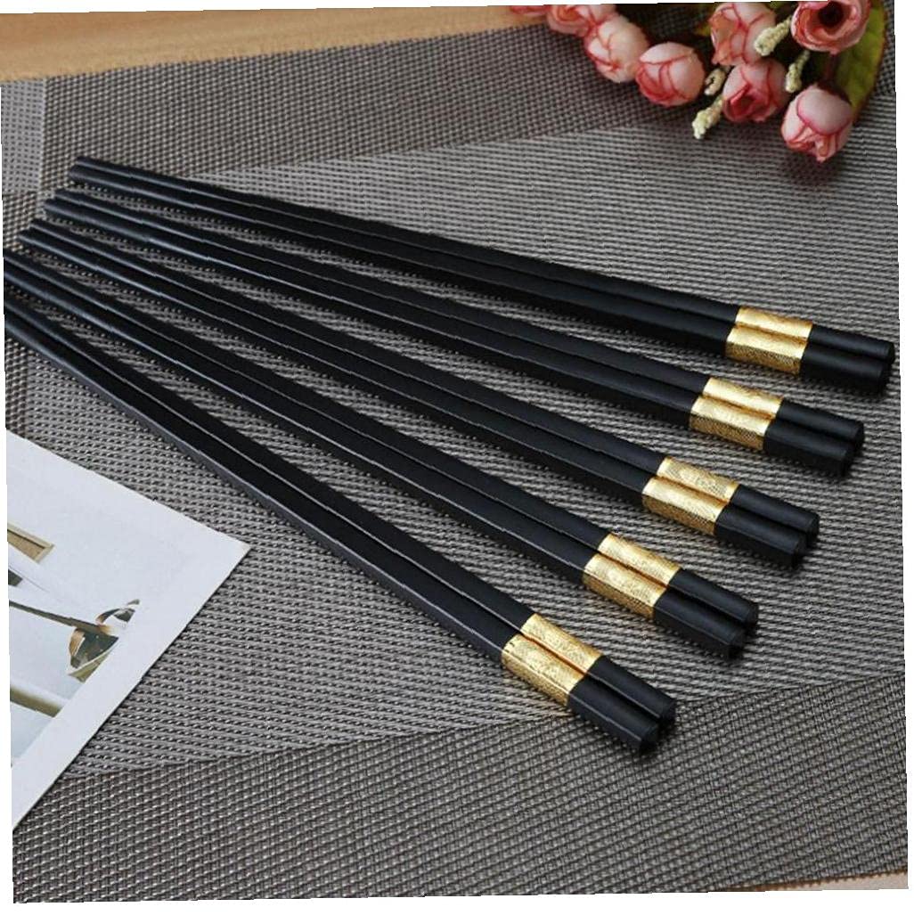 Premium Household Chopsticks Set for Hot Pot, Sushi & Restaurant Use - Durable & Stylish Random Colors - Perfect for Asian Dining, Cooking & Gifting
