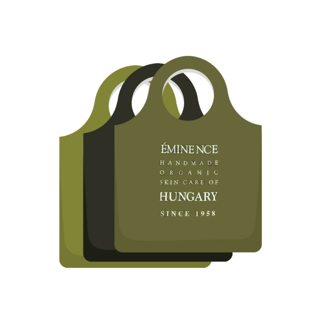 Eminence Organics Reusable Shopping Tote Bag - Eco-Friendly Grocery Bags for Women & Men - Perfect for Groceries, Beach, Gym & Travel