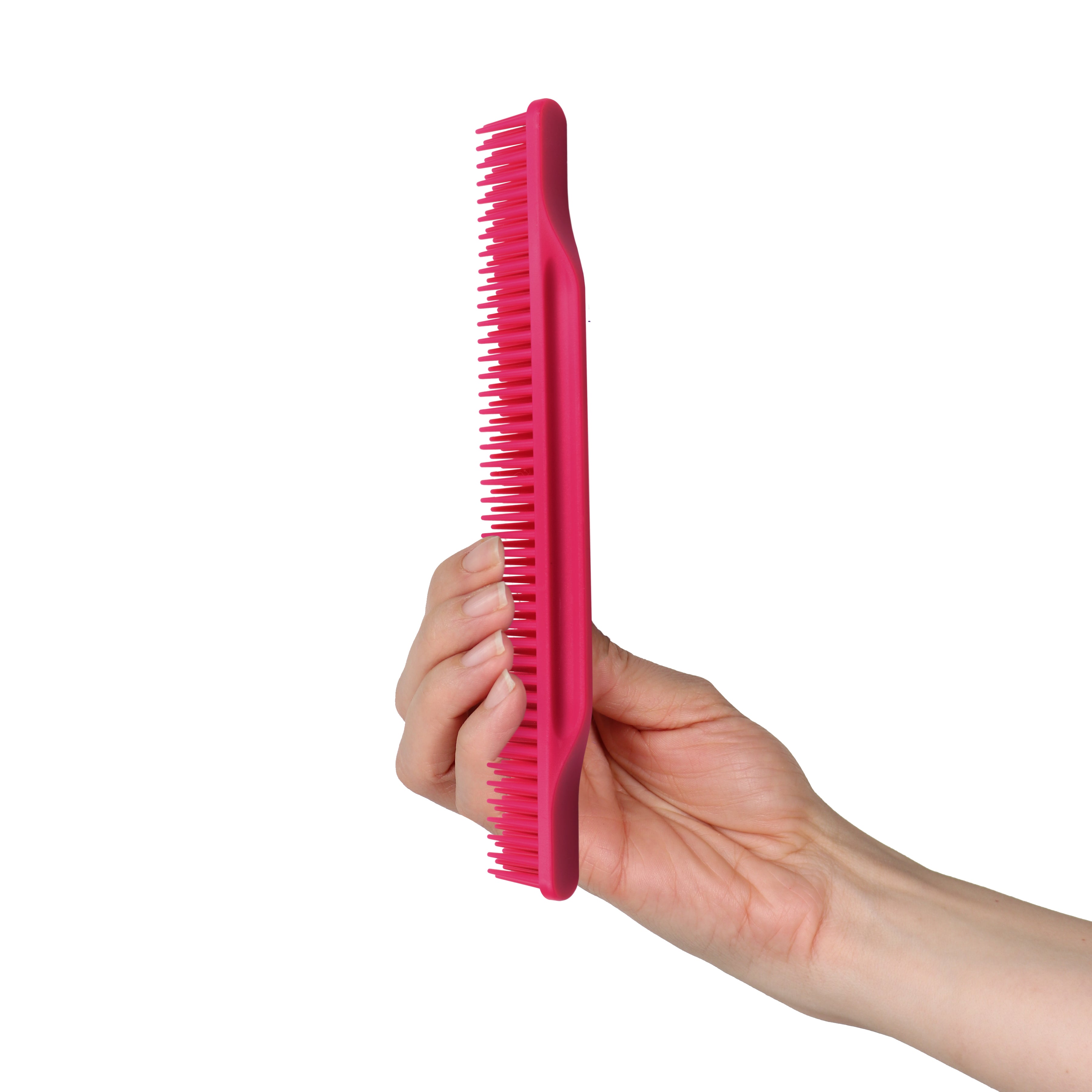 Allegro Combs #70 Wide Tooth Detangling Comb - 3 Row Styling Brush for Wet & Curly Hair - Perfect for Salon, Home & Travel Use