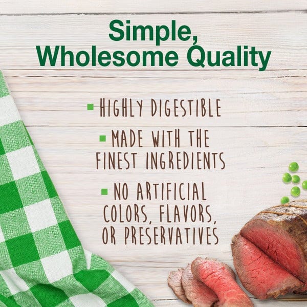 Nylabone Healthy Edibles Roast Beef Flavored Dog Chews - Long-Lasting Dental Treats for Puppies & Adult Dogs - Perfect for Teething, Chewing & Oral Health Care