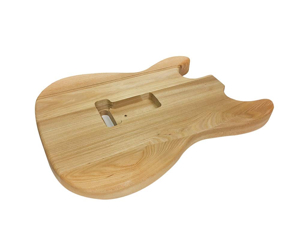 Solo ST Style Unfinished Alder Guitar Body - DIY Electric Guitar Kit for Custom Builds & Modifications (Perfect for Musicians, Luthiers & Guitar Enthusiasts)