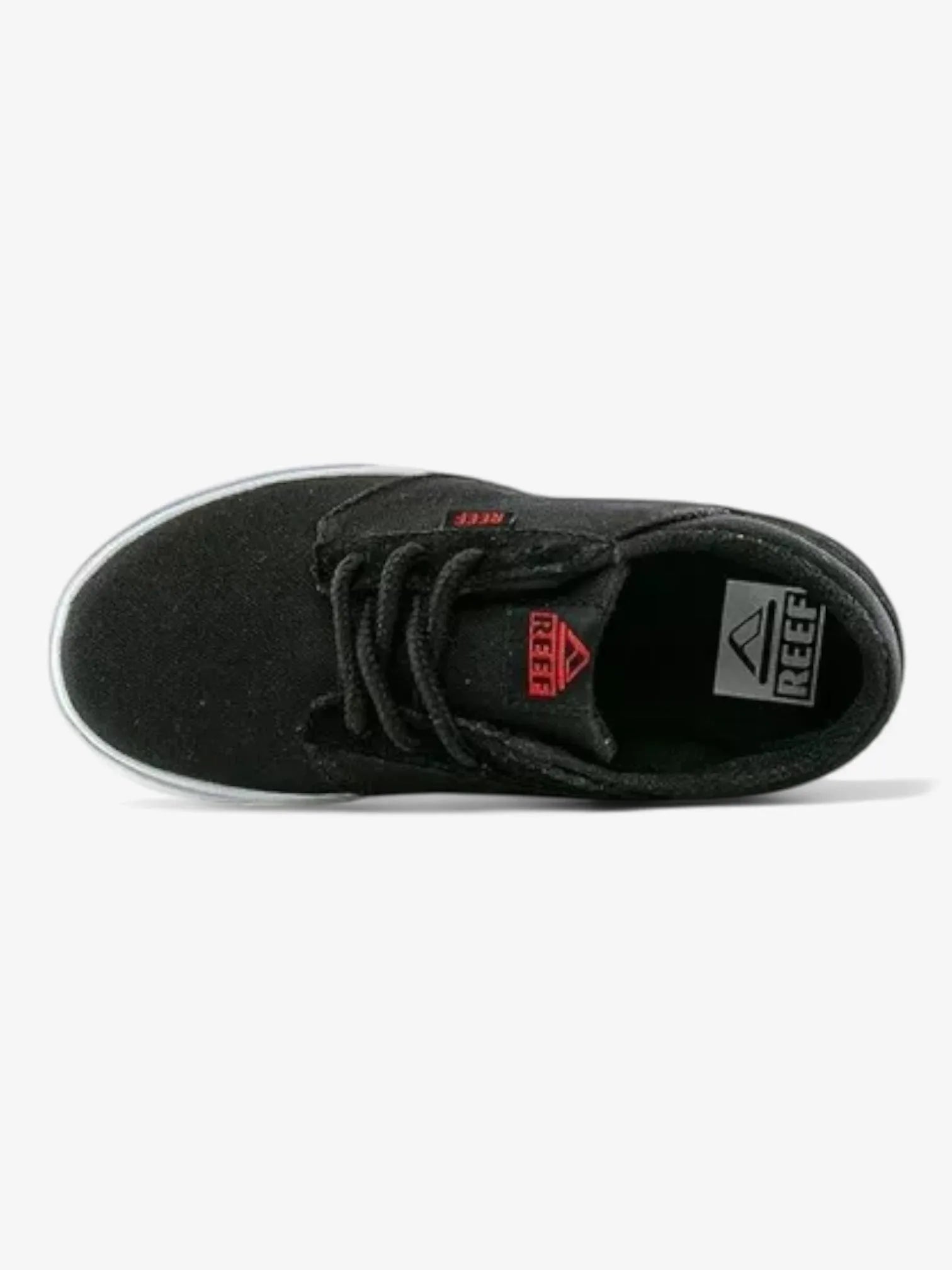Reef Byron Bay Kids' Black & White Sandals - Comfortable Beach & Outdoor Shoes for Boys and Girls