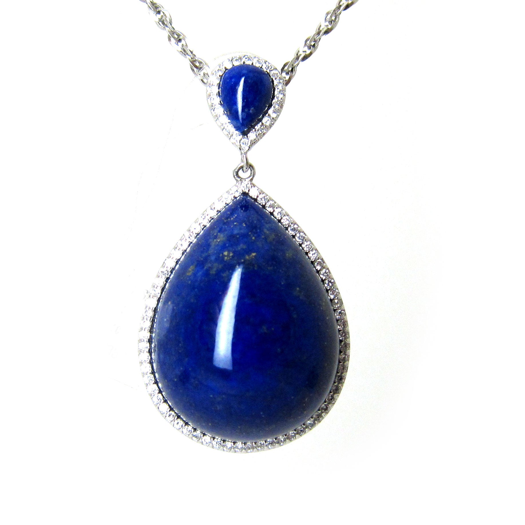 925 Sterling Silver Lapis Lazuli Pendant Necklace for Women - Elegant Jewelry Gift for Birthday, Anniversary & Special Occasions