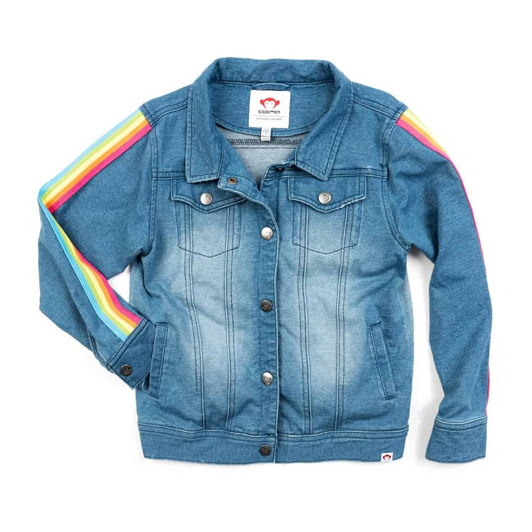 Appaman Zadie Denim Jacket for Women - Light Blue Distressed Denim Jacket with Button Front | Casual Outerwear for Spring & Fall | Perfect for Street Style, Layering and Everyday Wear