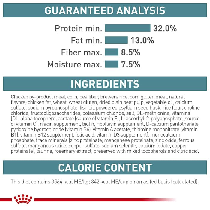 Royal Canin Feline Hairball Care Dry Cat Food - 3 lb Bag | Vet-Recommended Nutrition for Cats with Hairball Issues | Perfect for Indoor Cats & Long-Haired Breeds