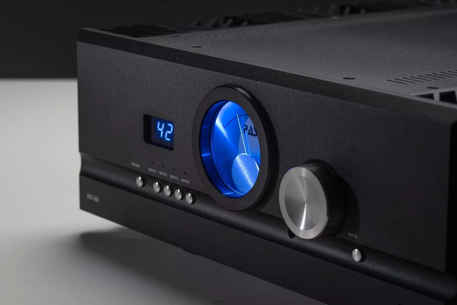 PASS Labs INT-60 High-End Integrated Stereo Amplifier - Perfect for Home Audio, Hi-Fi Systems & Audiophile Listening Rooms