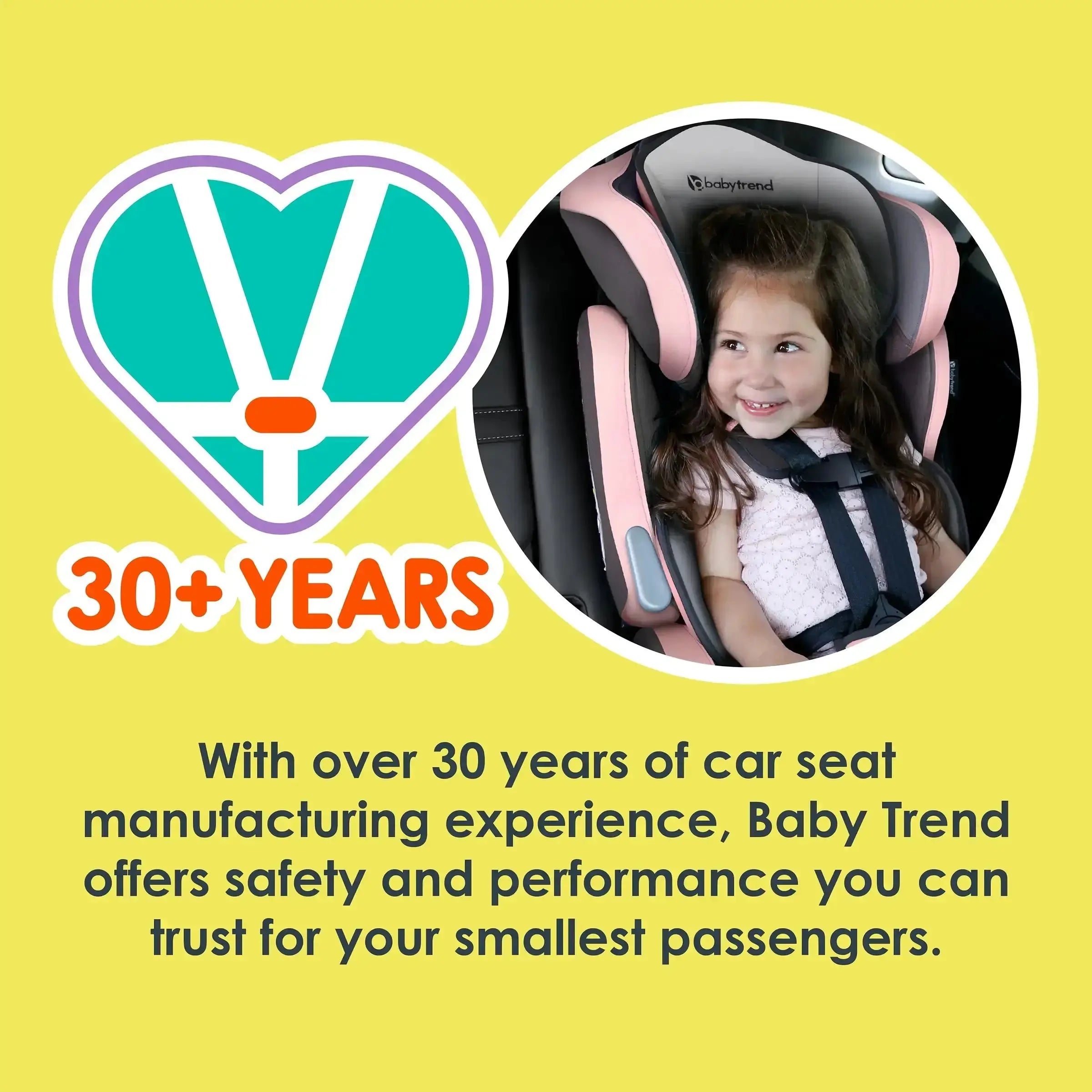 Hybrid™ 3-in-1 Convertible Car Seat - Safe & Comfortable Booster for Toddlers to Big Kids - Perfect for Travel, School & Family Road Trips