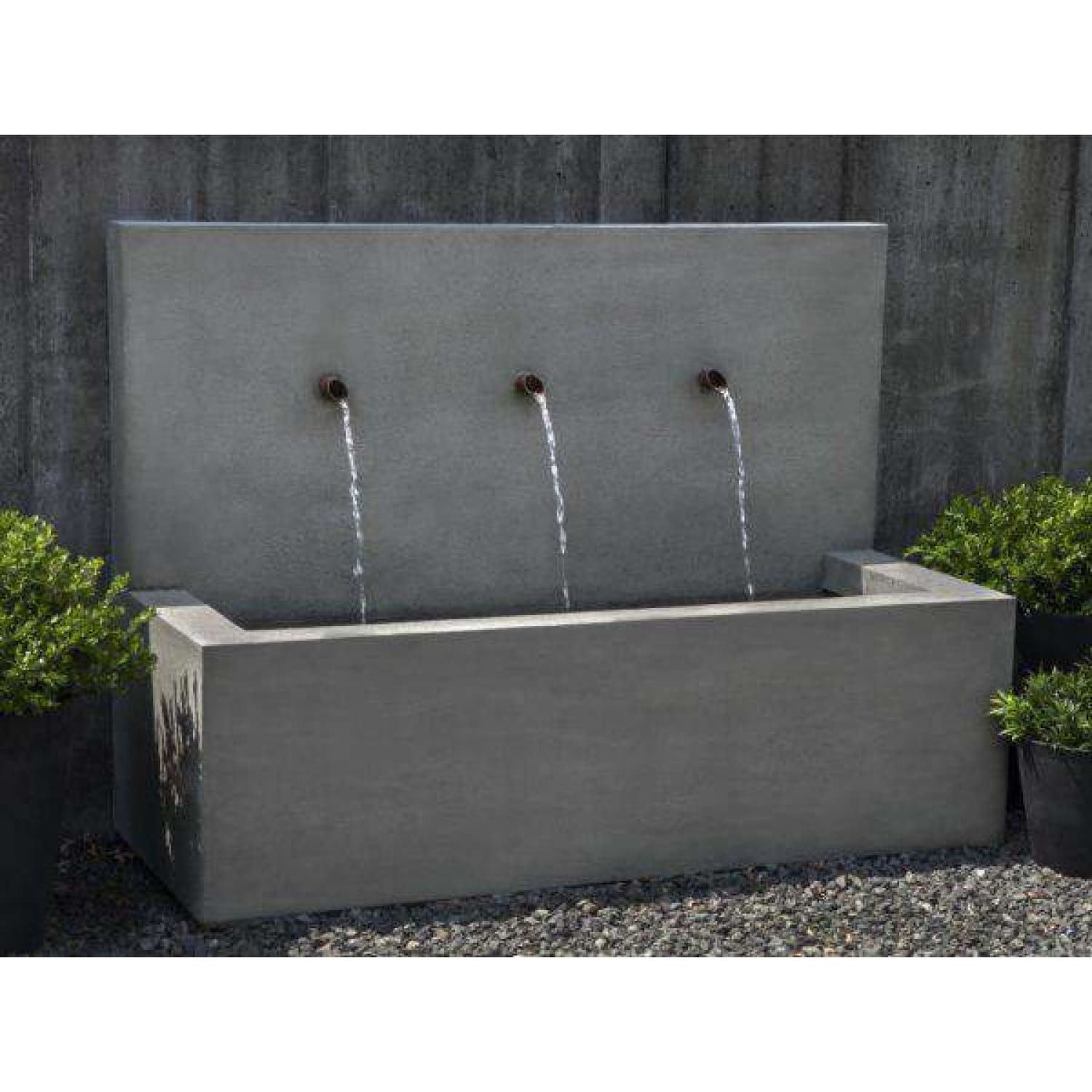 Campania International Long Beach Outdoor Garden Fountain - Elegant Water Feature for Patio, Yard, and Landscape Decor