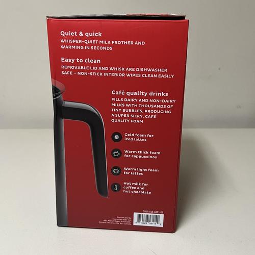 Instant Pot 10oz/295ml Electric Milk Frother for Hot & Cold Foam - Perfect for Lattes, Cappuccinos & Hot Chocolate (Model 140 6001 01) - Ideal for Coffee Shops, Home Baristas & Office Use