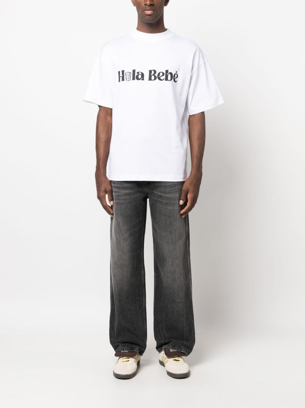 BLUE SKY INN Premium Cotton T-Shirts & Polo Shirts for Men - Classic White Casual Wear for Everyday Comfort & Style | Perfect for Work, Outings & Relaxation