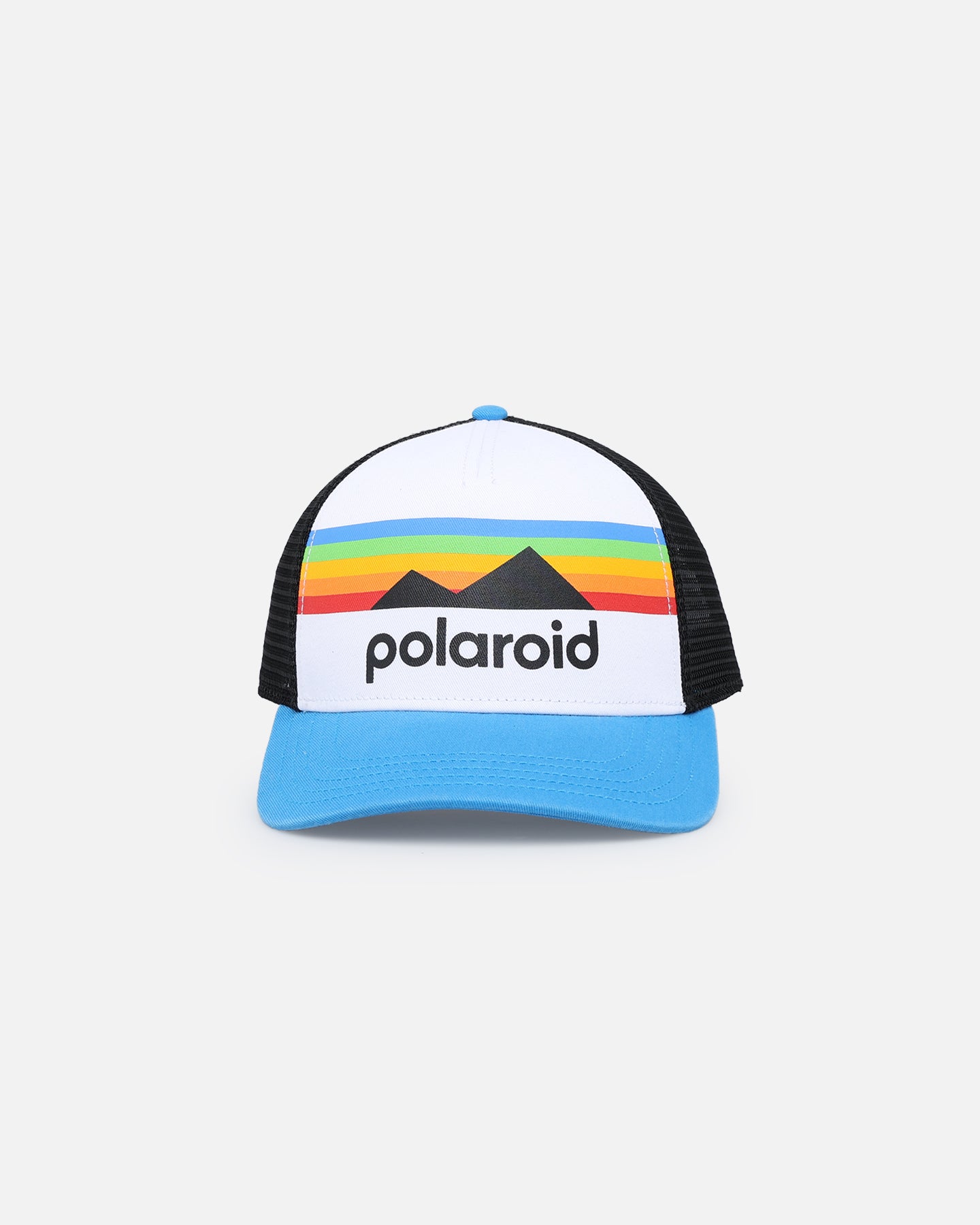 American Needle Sinclair Trucker Snapback Hat - Black, White & Blue Adjustable Snapback Cap for Men & Women - Perfect for Casual Wear, Sports & Outdoor Activities