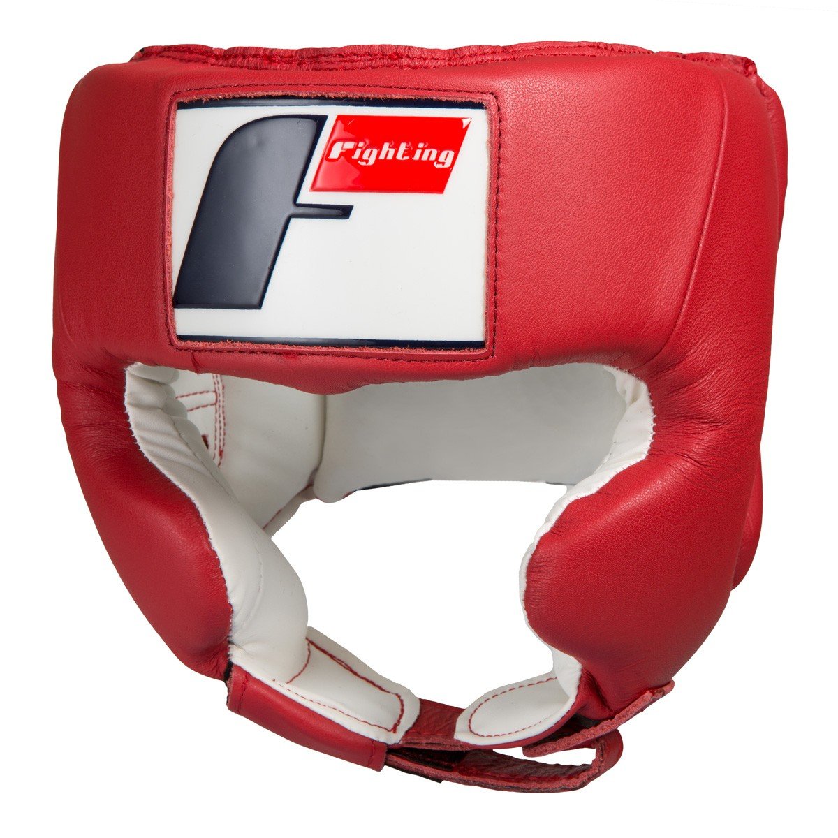 Fighting Sports USA Boxing Headgear for Competition - Medium Size, Red (Cheek Protection) | Perfect for Sparring, Training & Amateur Boxing Matches