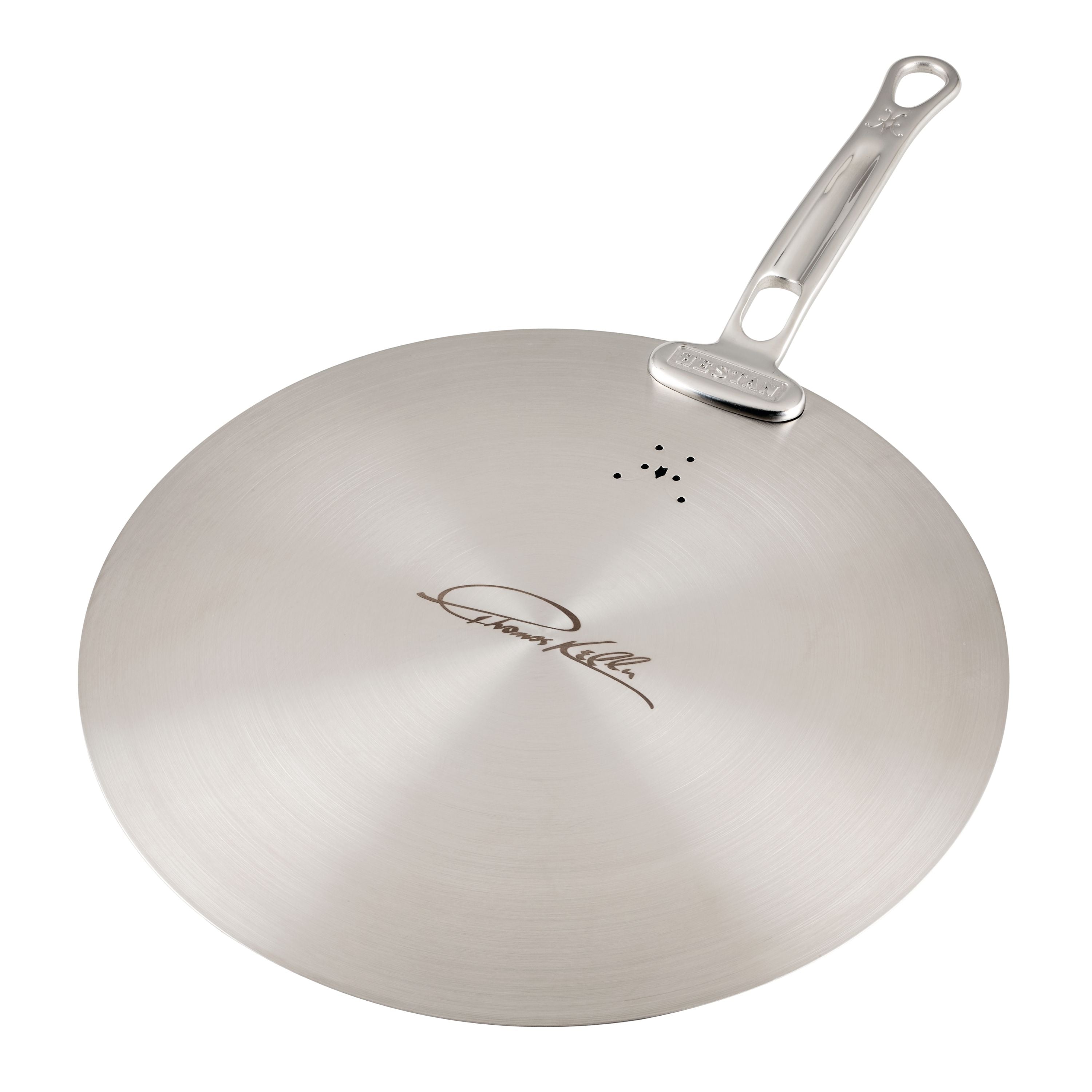 Premium Commercial-Grade Stainless Steel Universal Pot Lid - Durable & Versatile for Restaurants, Catering & Home Cooking
