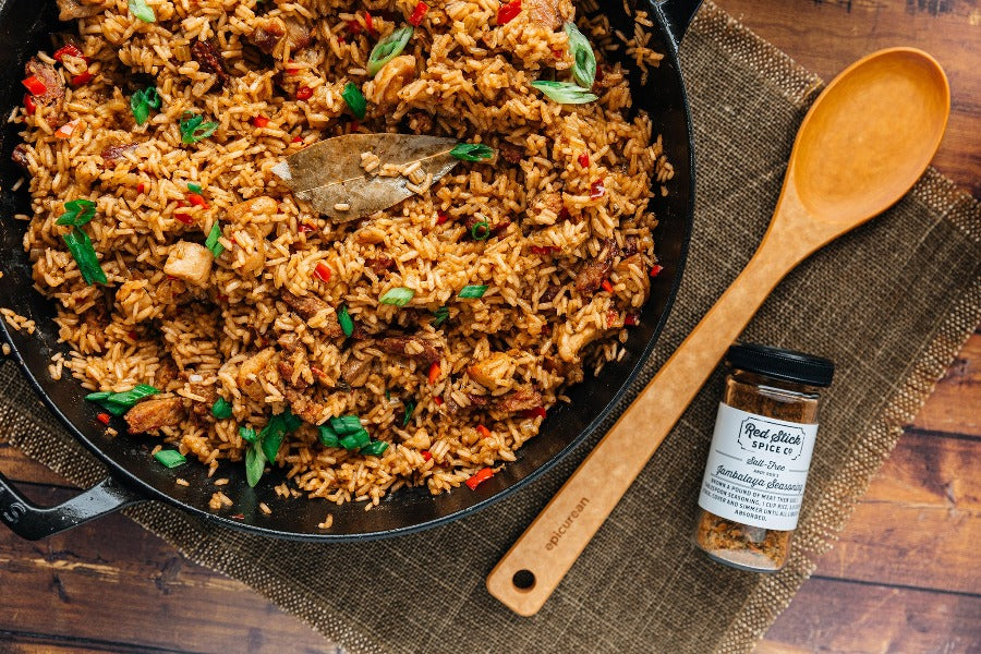 Authentic Jambalaya Seasoning Mix - Cajun Spice Blend for Chicken, Shrimp & Rice - Perfect for Gumbo, Jambalaya & Southern Cooking