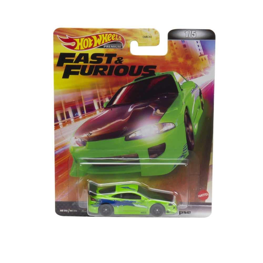Hot Wheels 1:64 Scale 1995 Mitsubishi Eclipse Diecast Car Toy - HCP29 - Collectible Model for Kids, Adults & Car Enthusiasts | Perfect for Display, Gifts & Racing Play