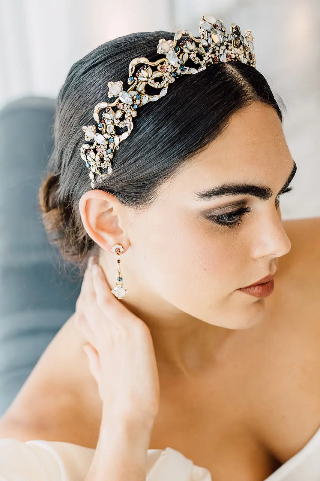 Multicolor Crown - Elegant & Stylish Headpiece for Women | Perfect for Parties, Weddings & Cosplay | Google SEO Optimized