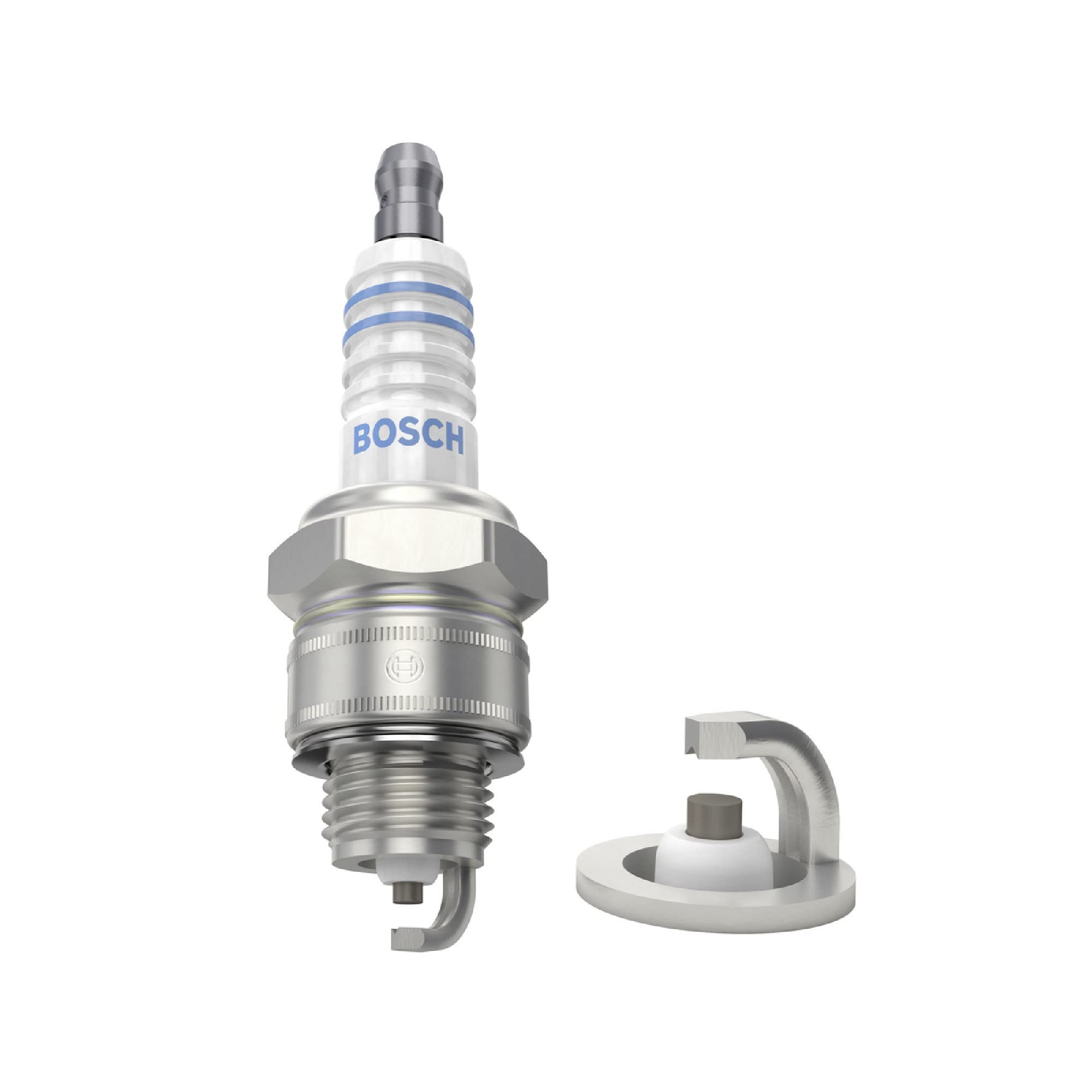 Bosch WR8BC Nickel Spark Plug - High Performance Ignition Plug for Cars, Trucks & SUVs - Perfect for Engine Maintenance & Tune-Ups