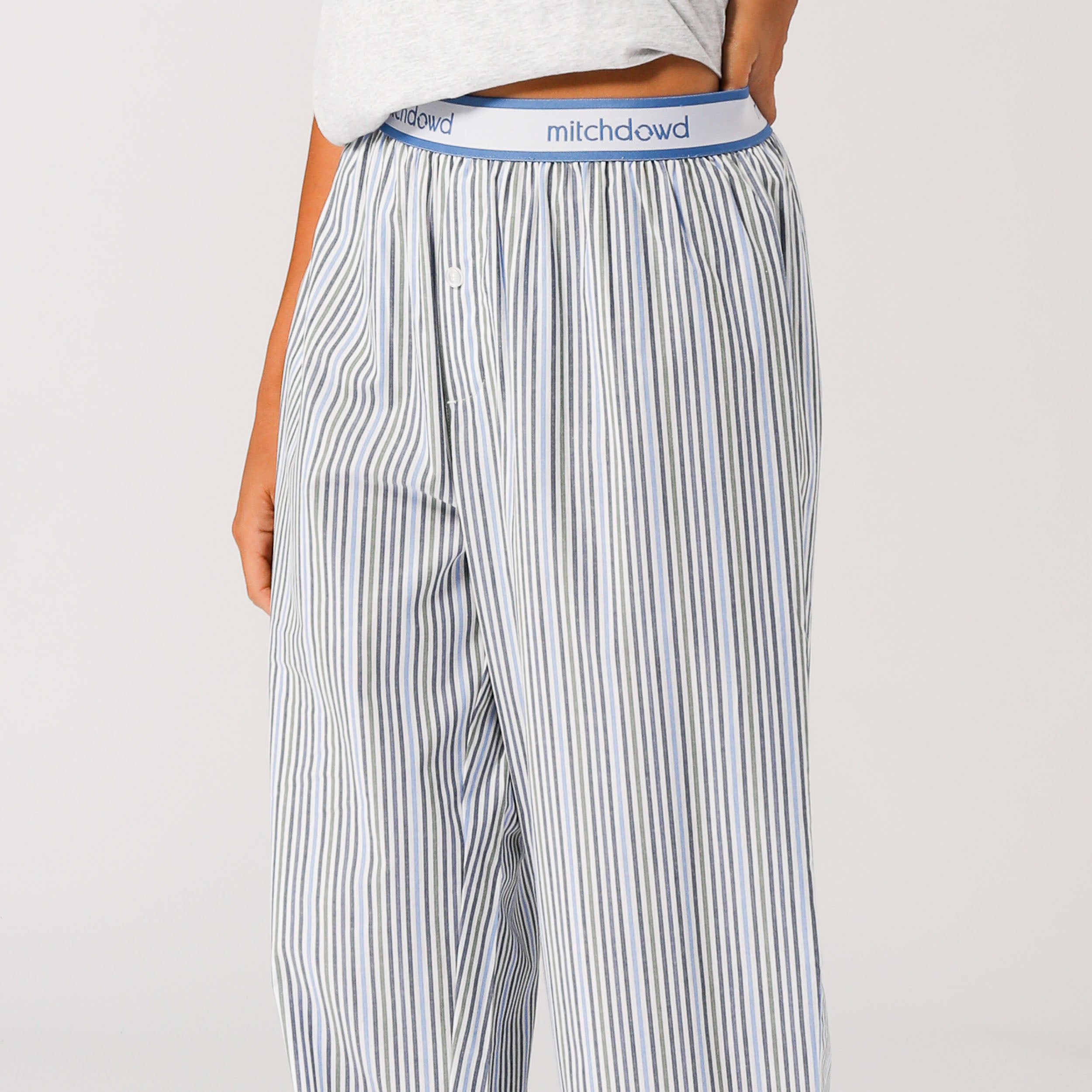 Women's Striped Sleep Pants - Soft & Comfortable Lounge Pajama Bottoms for Nightwear & Relaxation at Home