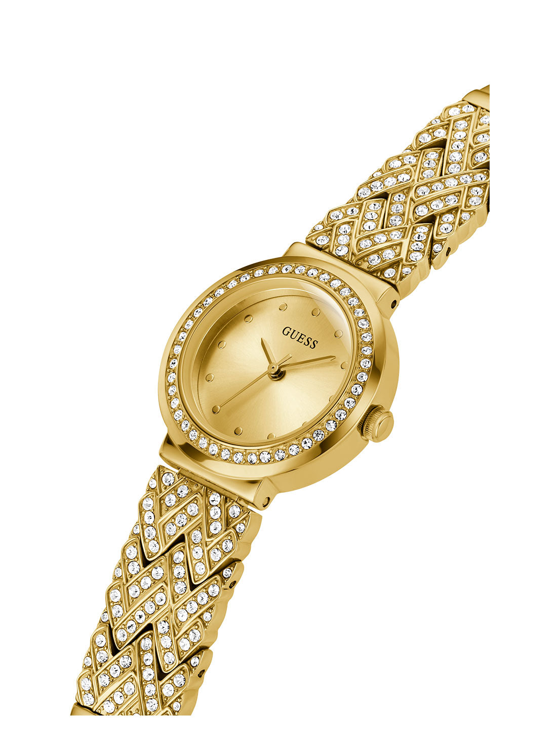 Luxury Gold Treasure Crystal Watch for Women - Elegant Fashion Accessory for Parties, Weddings & Special Occasions