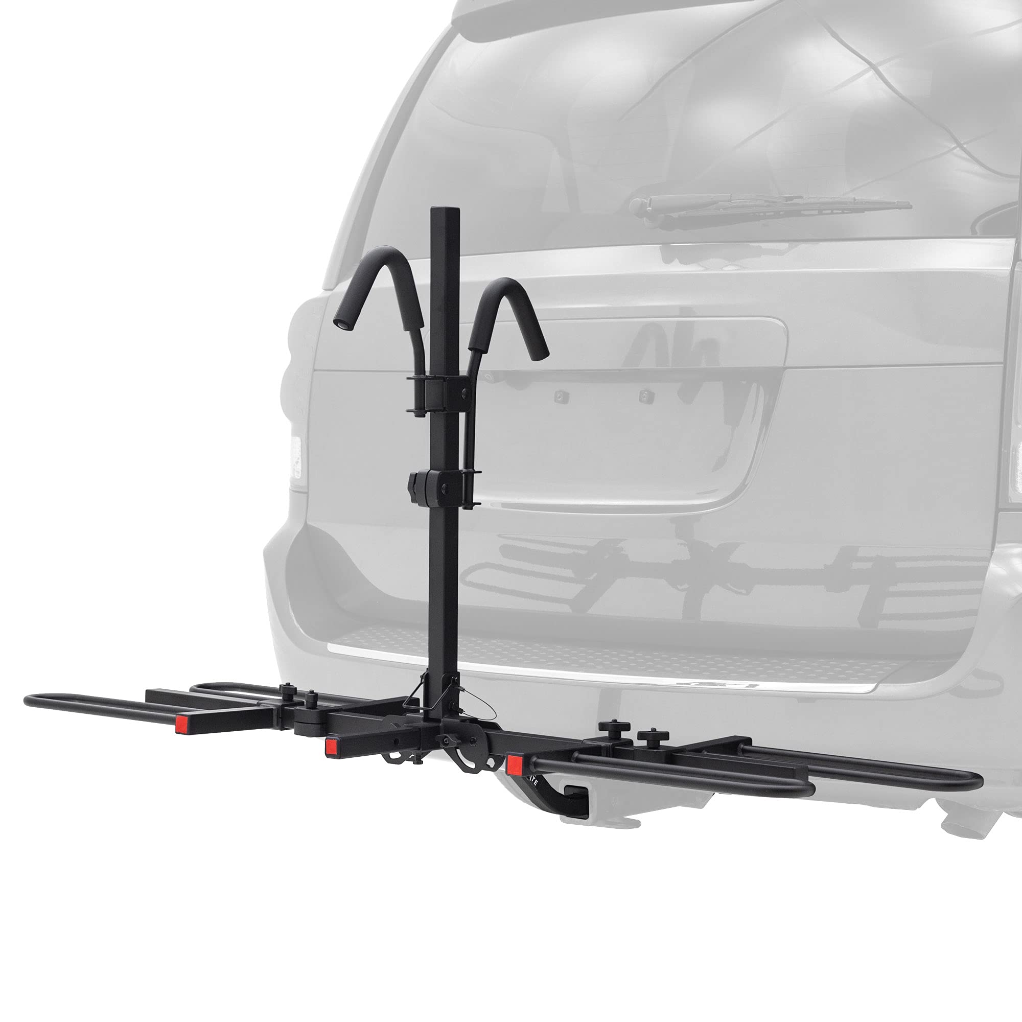 Premium 2-Bike Hitch Mount Bike Rack for Cars & SUVs - Heavy Duty Tray-Style Carrier for Mountain & Road Bikes - Perfect for Camping, Road Trips & Outdoor Adventures