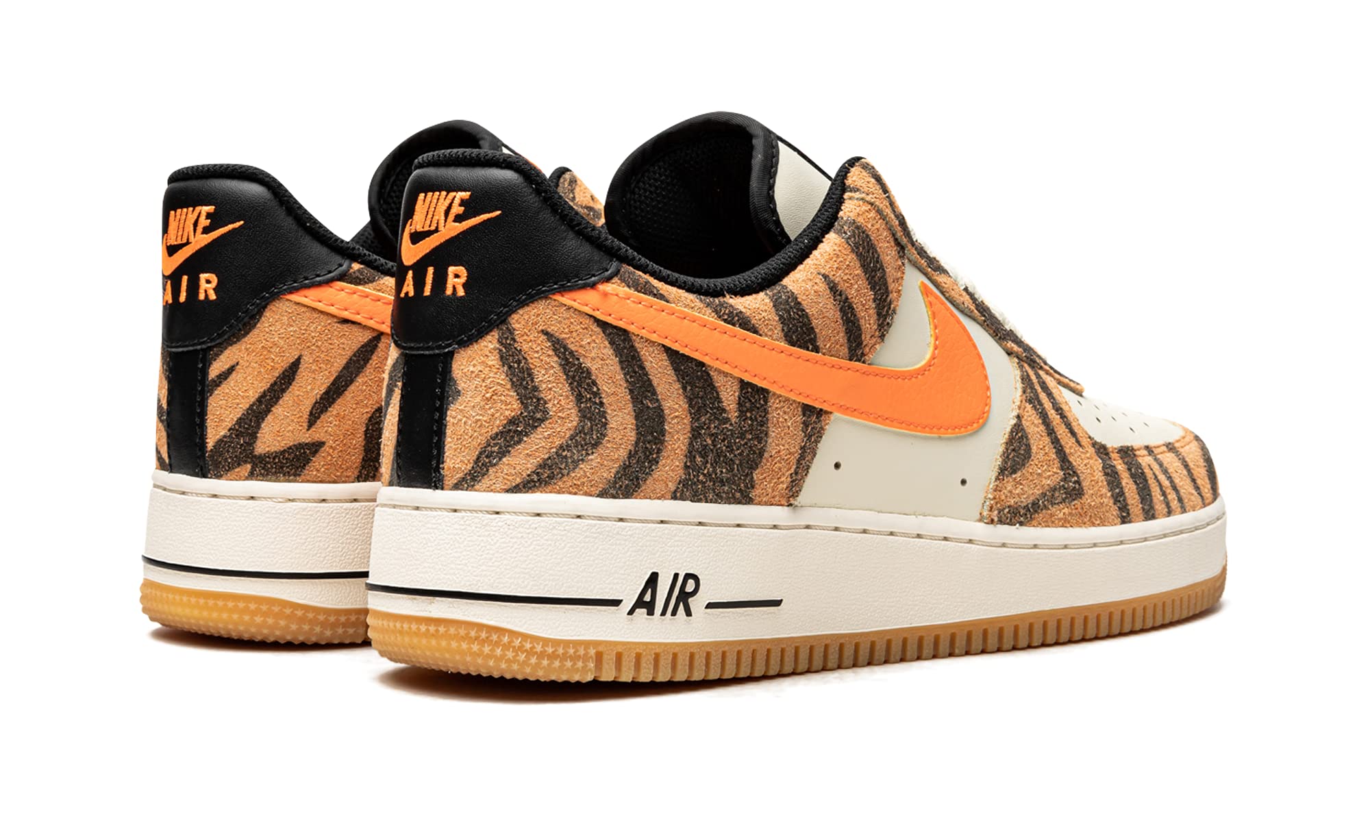 Nike Men's Air Force 1 Low Basketball Shoes - Coconut Milk/Atomic Orange - Size 9 | Classic Sneakers for Casual Wear, Street Style & Basketball Games