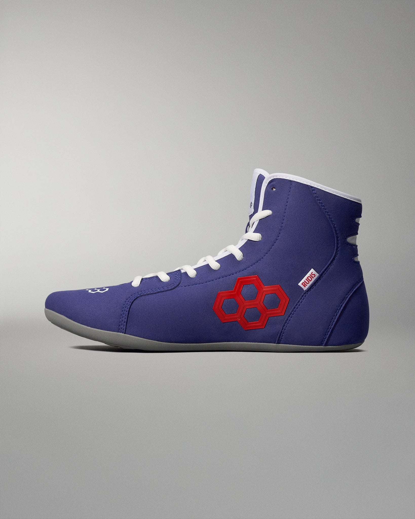 RUDIS International Adult Wrestling Shoes - Royal Blue - Lightweight & Durable for Competition & Training - Perfect for High School, College & Pro Wrestlers